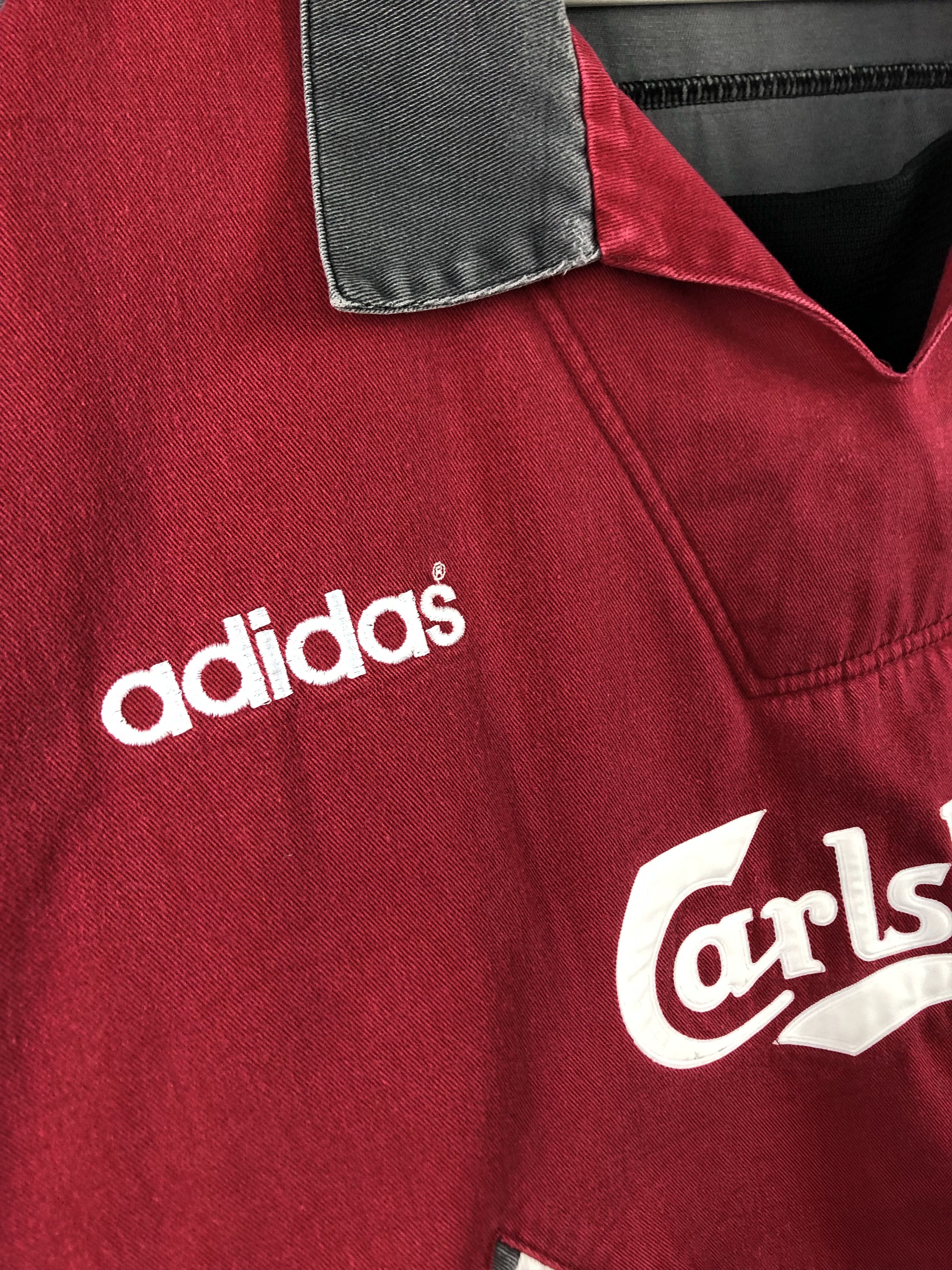 Adidas Vintage FC Liverpool Sweatshirt Soccer Pullover Training Size US L / EU 52-54 / 3 - 7 Thumbnail