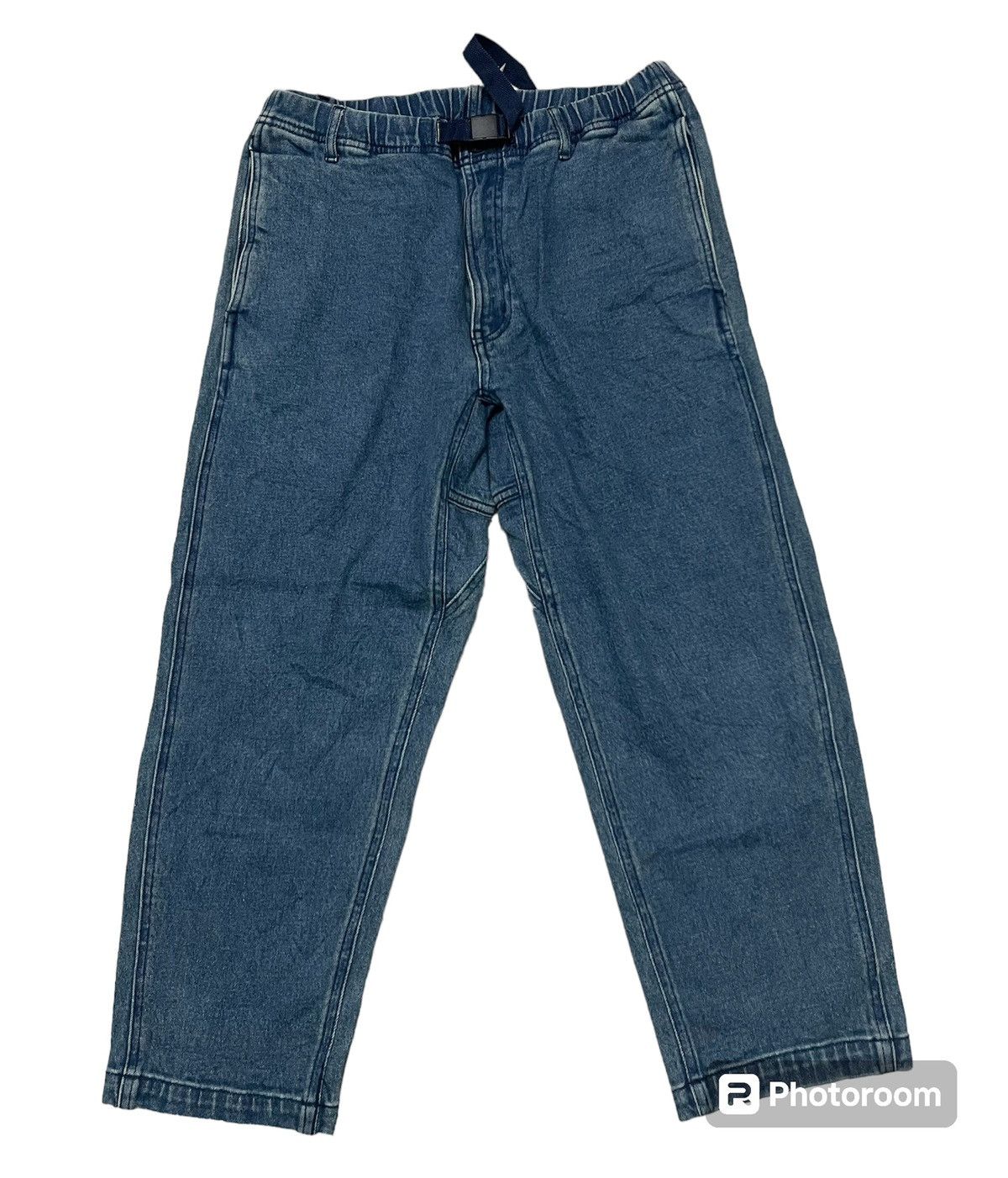 Manastash 90s MANASTASH BAGGY SOFT DENIM PANT Size US 30 / EU 46 - 1 Thumbnail
