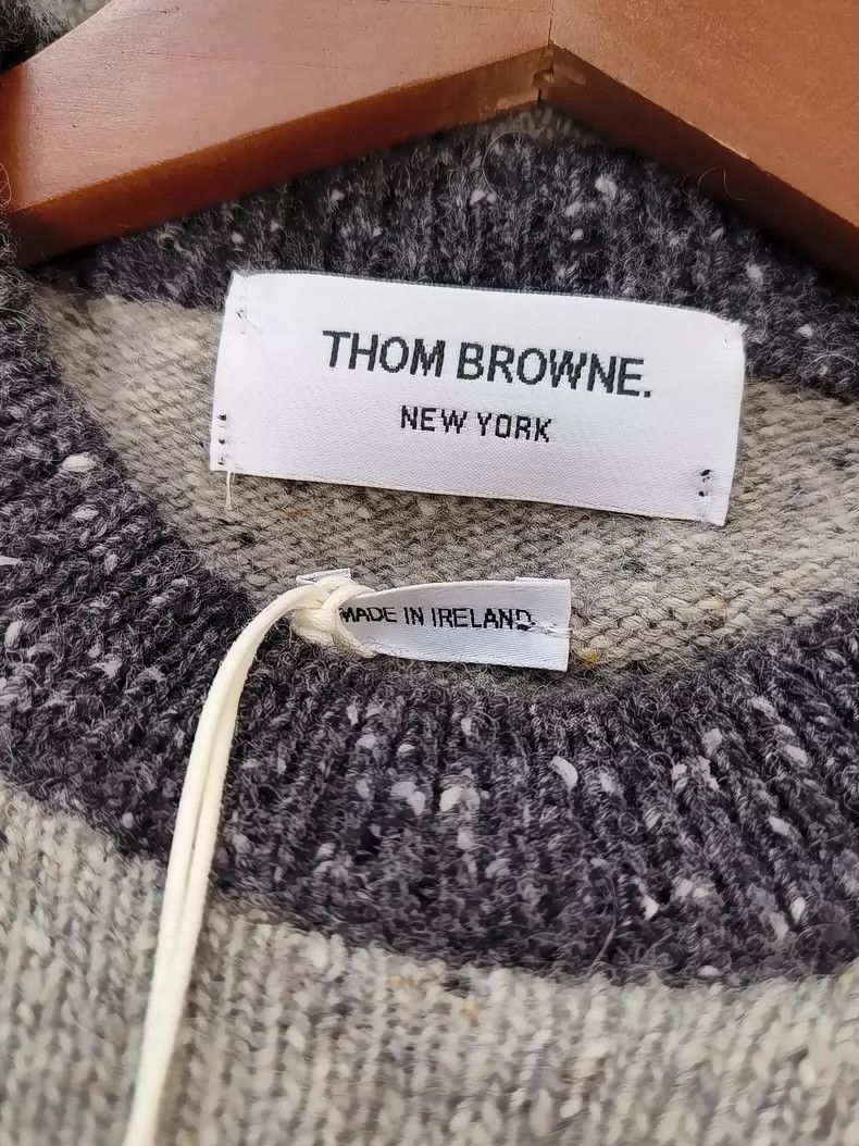 Thom Browne Thom Browne size00 Striped patchwork sweater Size US XS / EU 42 / 0 - 3 Thumbnail