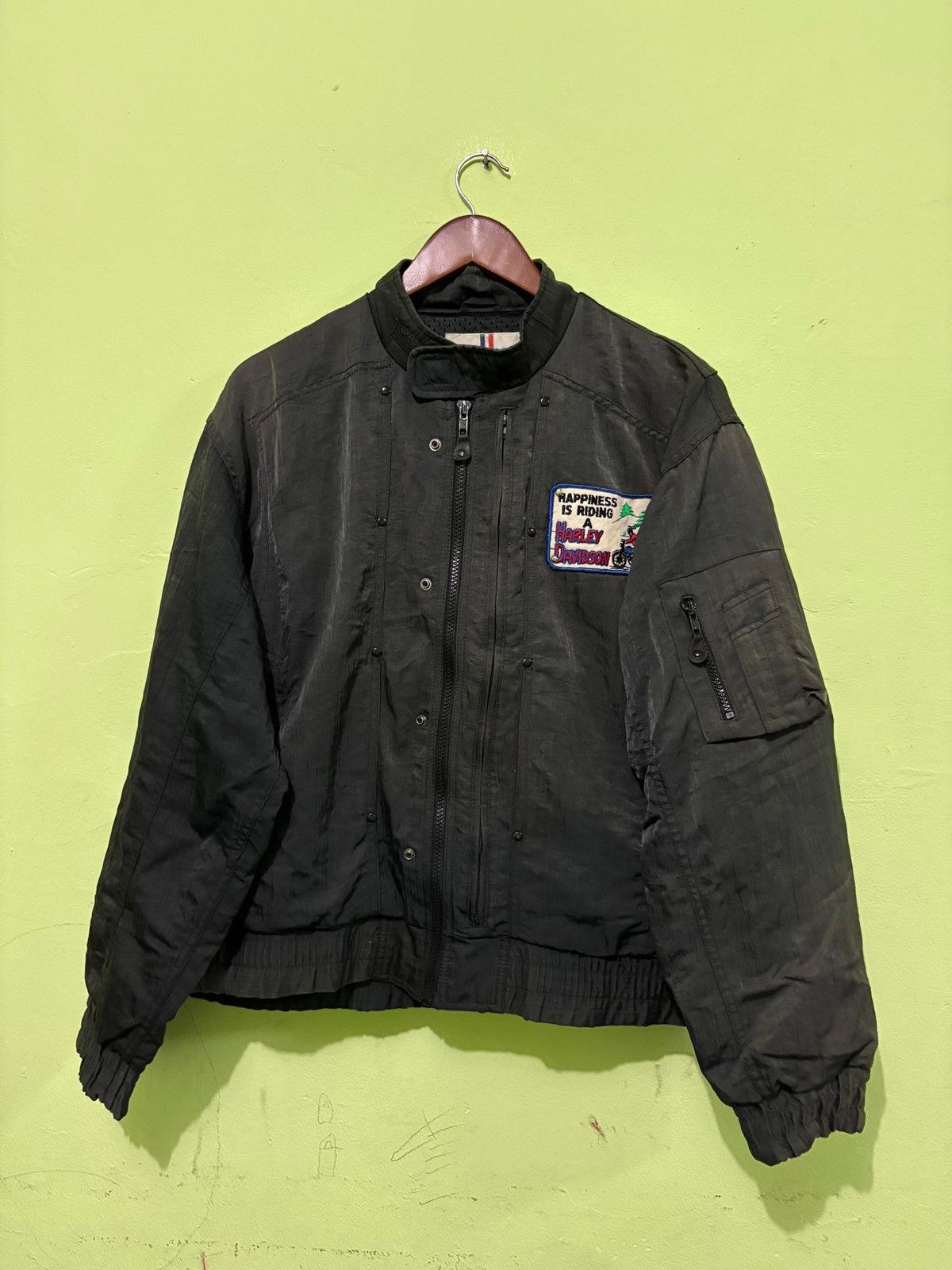 Kadoya Kadoya NC X Harley Davidson Biker Jacket Multi Pocket Design Size US M / EU 48-50 / 2 - 1 Thumbnail