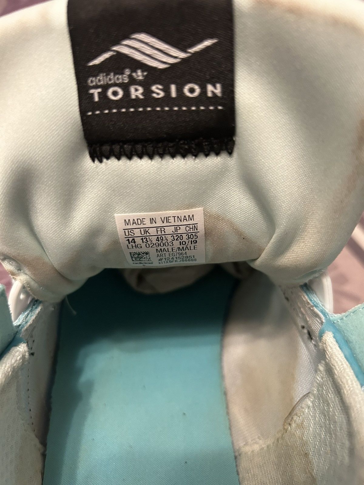Adidas Adidas ZX Torison “Aqua” Size US 14 / EU 47 - 8 Thumbnail