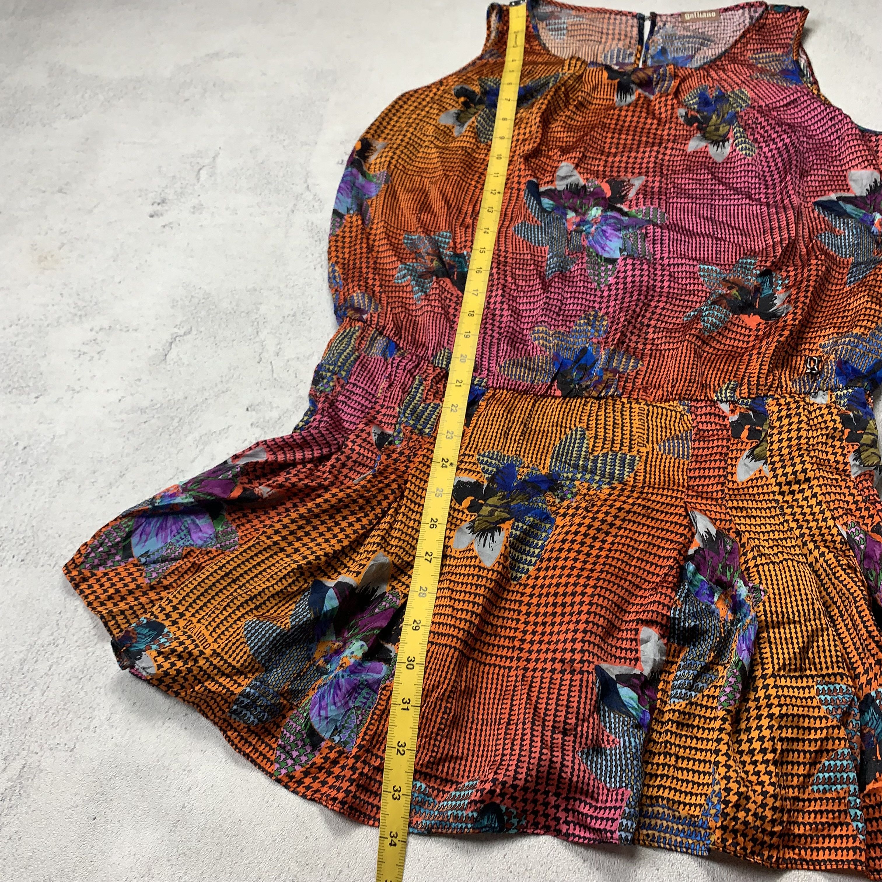 John Galliano Galliano Mini Dress Size M / US 6-8 / IT 42-44 - 9 Thumbnail