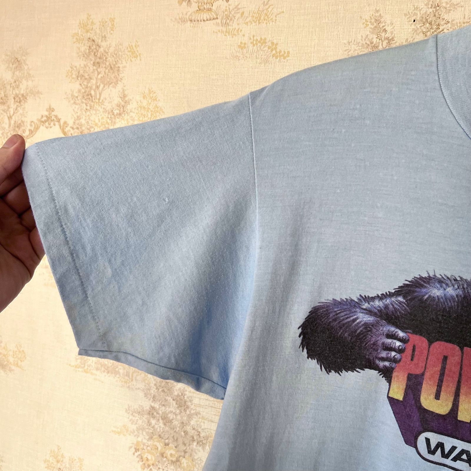 Hanes 80s WAPE Power 95 Radio Tee | Hoyle Dempsey Jacksonville | M Size US M / EU 48-50 / 2 - 7 Thumbnail