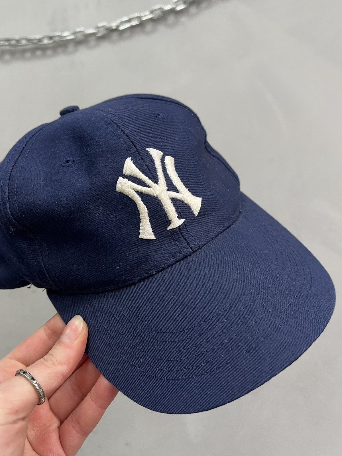 New York Yankees Retro 90s New York Yankees hat cap hype streetwear Size ONE SIZE - 4 Thumbnail