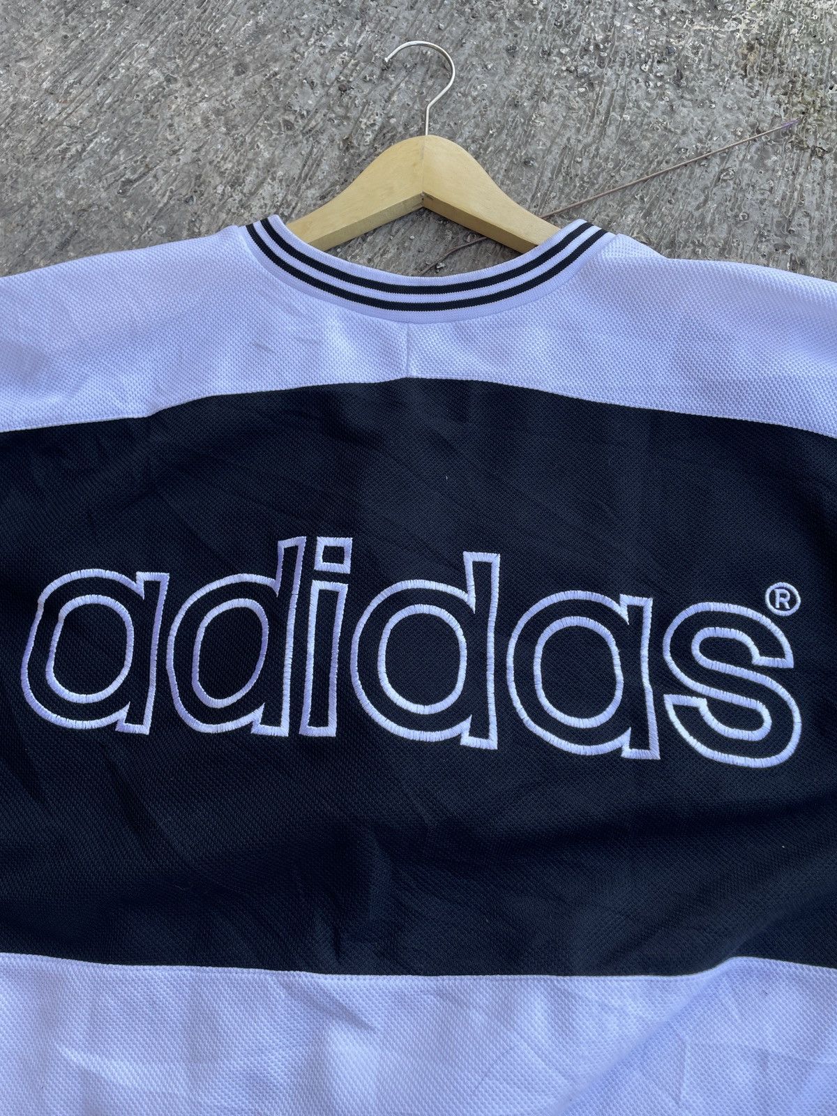 Adidas × Vintage Vintage Jersey Adidas Size US XXL / EU 58 / 5 - 3 Thumbnail
