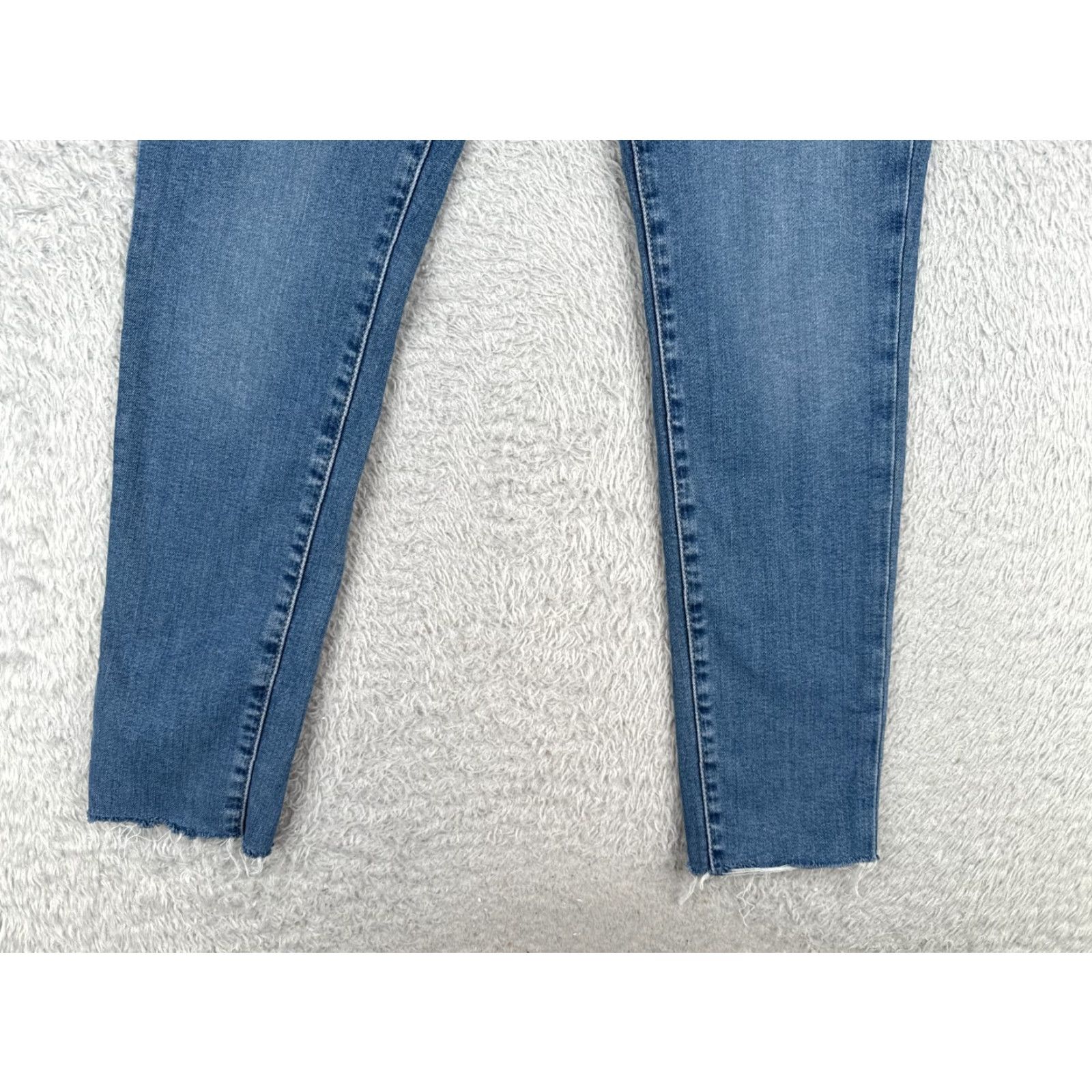 Levi's VINTAGE Levi's Jeans Women 27 Blue Denim Skinny High Rise 721 Big E Cotton 25x26 Jeans Size 27" / US 4 / IT 40 - 2 Thumbnail
