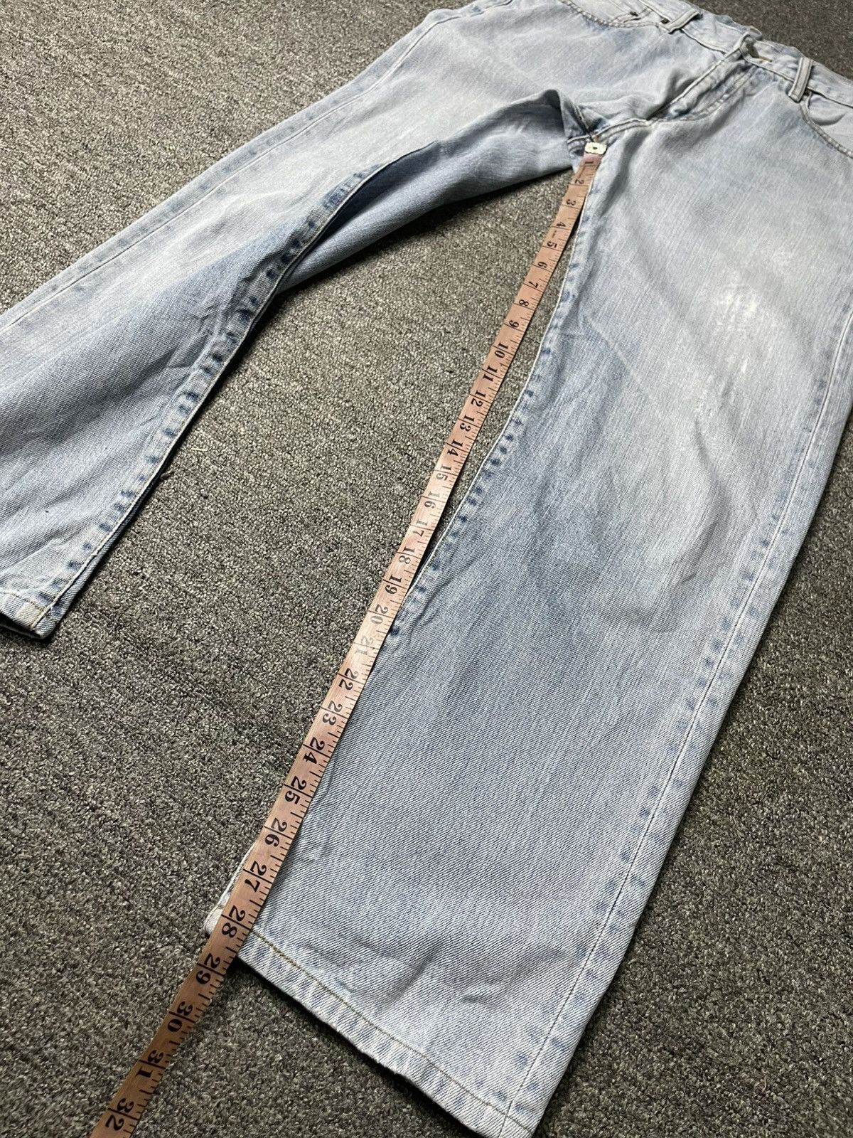 Hysteric Glamour × Japanese Brand × Vintage RING DENIM Japanese Brand Regular Fit Jeans (134) Size US 32 / EU 48 - 6 Thumbnail