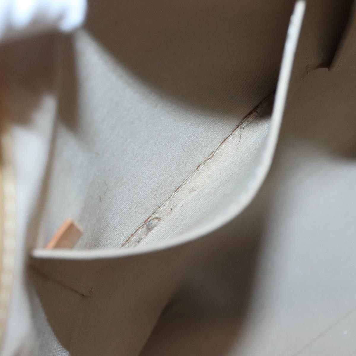 Louis Vuitton LOUIS VUITTON Monogram Vernis Reade MM Hand Bag Beige M91141 Size ONE SIZE - 11 Thumbnail