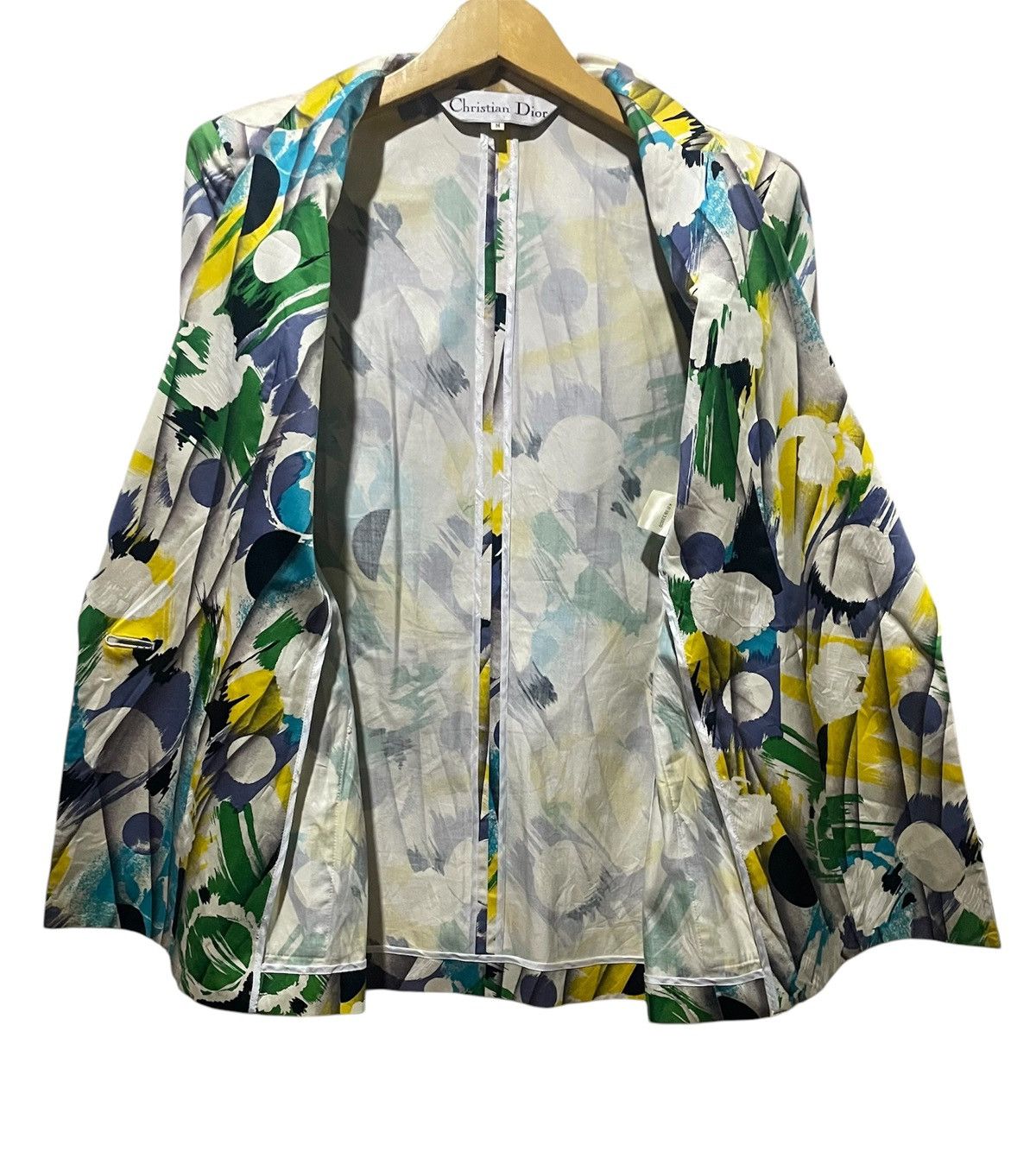 Christian Dior Monsieur × Dior CHRISTIAN DIOR WOMAN ABSTRACT BLAZER Size M / US 6-8 / IT 42-44 - 5 Thumbnail