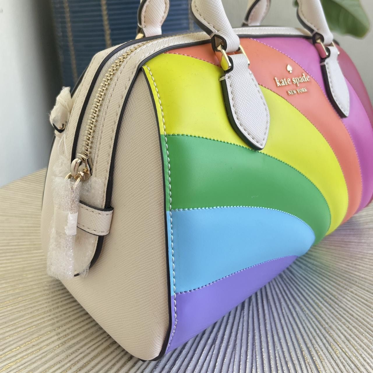 Kate Spade 🌈 Rainbow Kate Spade New York leather crossbody bag Size ONE SIZE - 2 Thumbnail