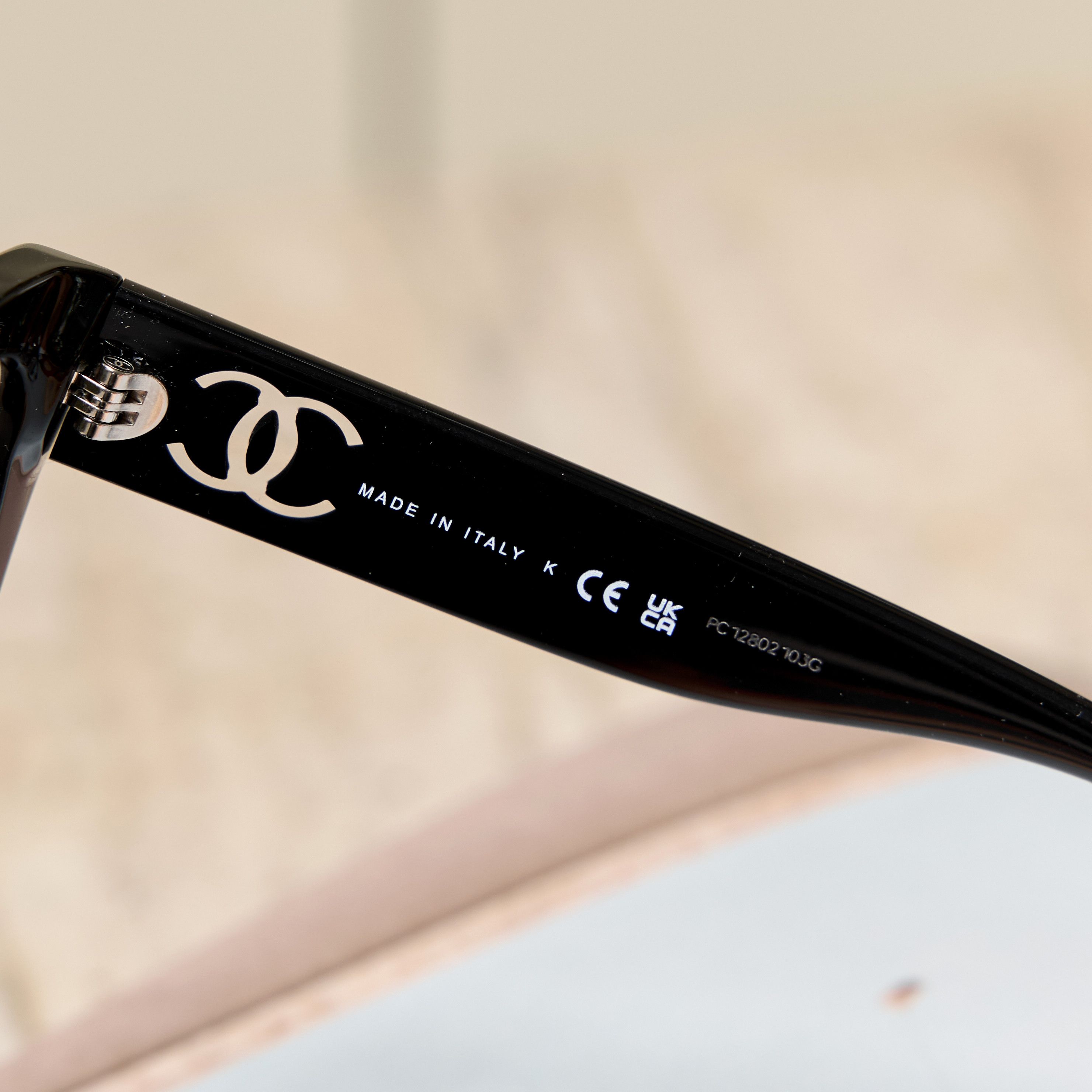 Chanel CHANEL 0CH3474 C501 Sunglasses Size ONE SIZE - 3 Thumbnail