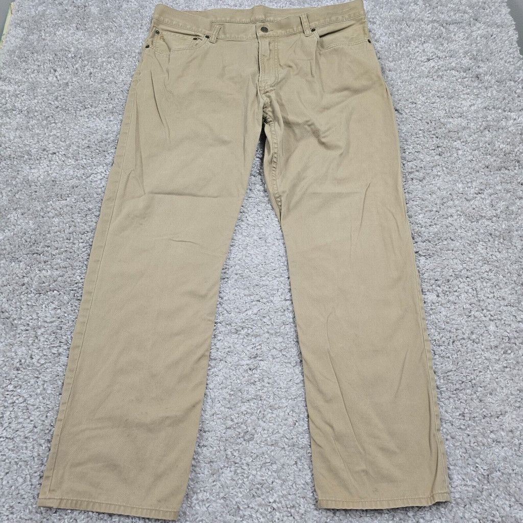 Polo Ralph Lauren Polo Ralph Lauren Pants 38x30 Chino Straight Twill READ Size US 38 / EU 54 - 1 Thumbnail