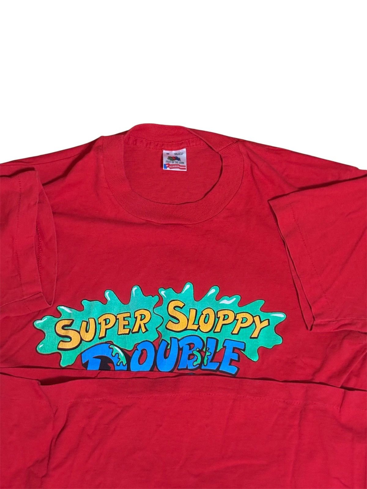 Vintage 1990s Nickelodeon double dare T shirt Size US M / EU 48-50 / 2 - 6 Thumbnail