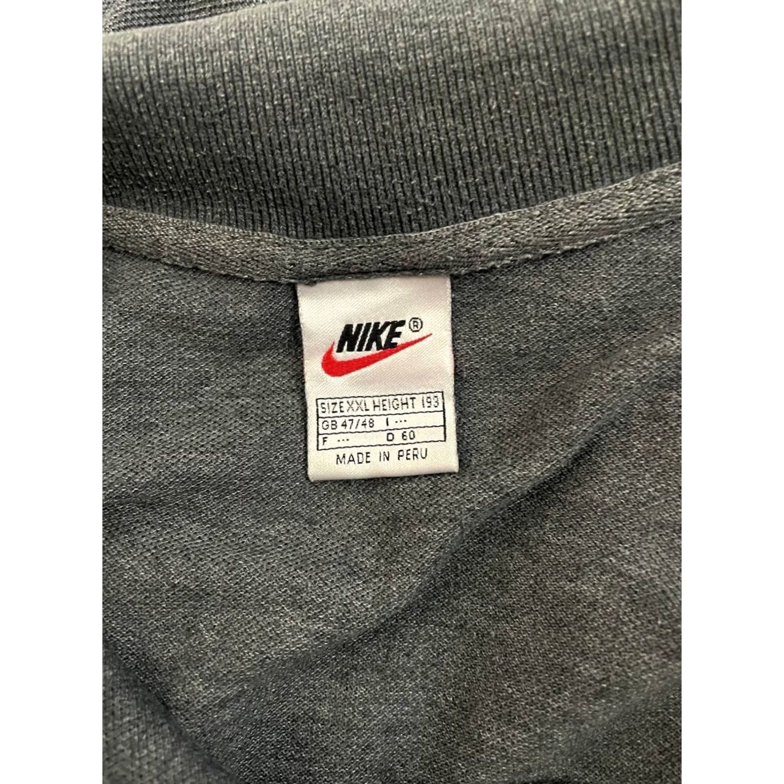 Nike Nike Polo Shirt Mens Size 2XL Gray Cotton Golf Comfort Short Sleeve Collared Size US XXL / EU 58 / 5 - 3 Thumbnail