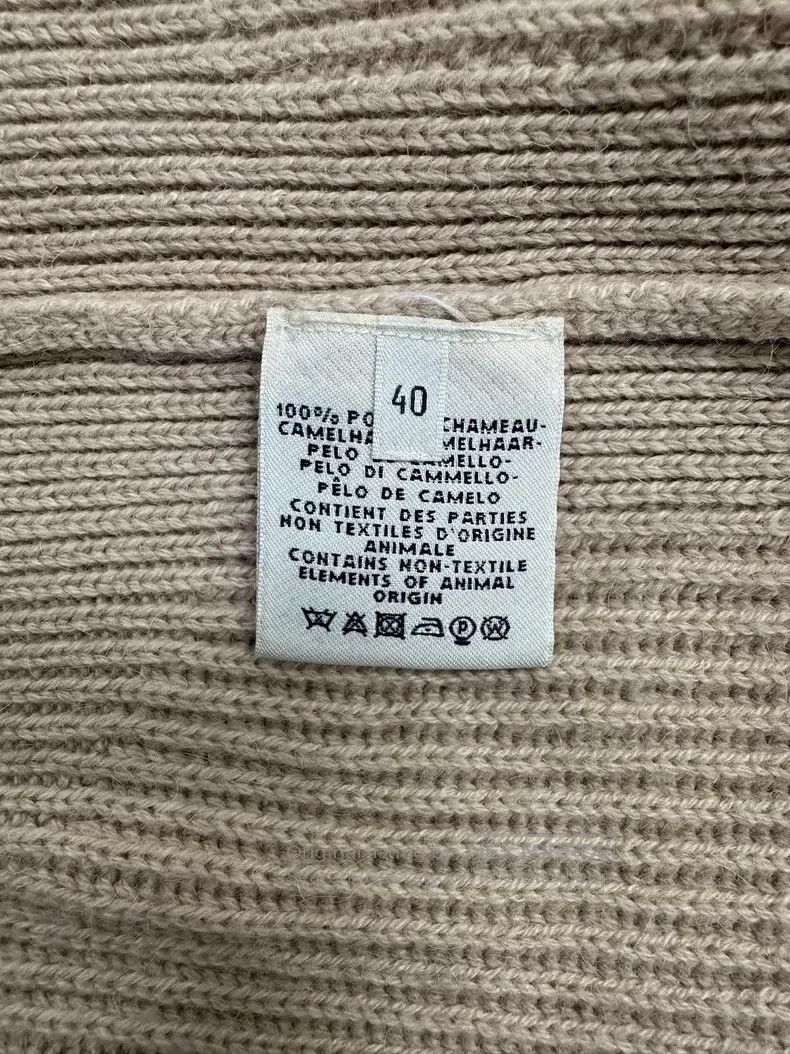 Hermes Hermes Camel Hair Side Button Knit Dress Size S / US 4 / IT 40 - 5 Thumbnail