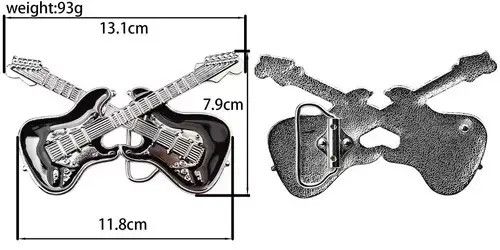 Other Punk Guitar Decoration Women Belts Vintage Size ONE SIZE - 2 Thumbnail