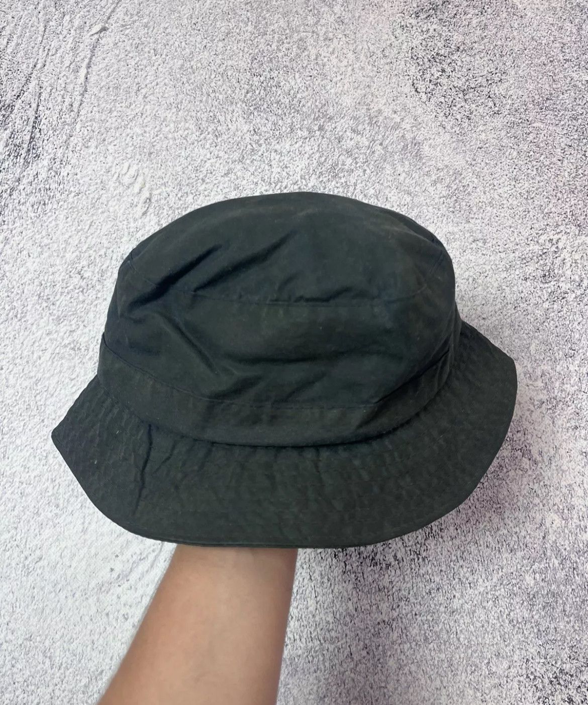 Barbour × Vintage Vintage Panama Barbour Wax rare ykk hat made in Britain 🇬🇧 Size ONE SIZE - 3 Thumbnail