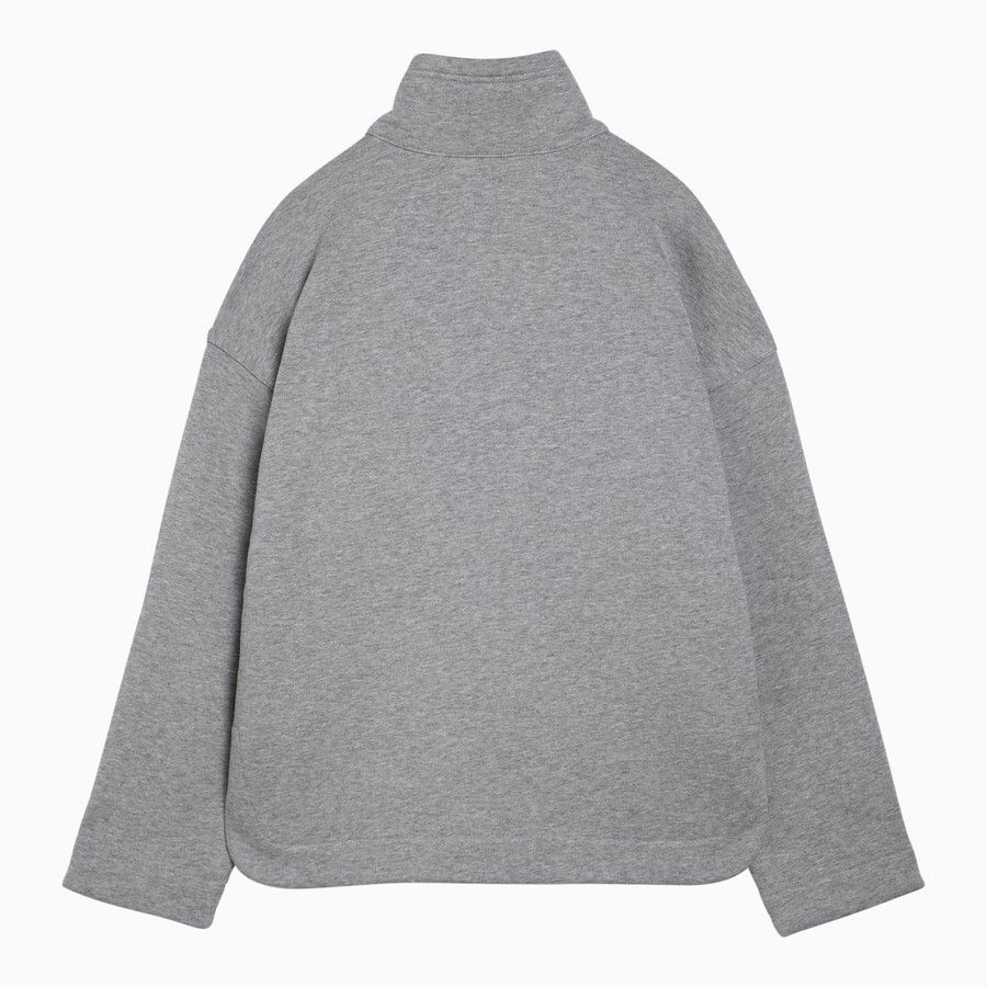 Gucci o1d2blof0824 Cotton Sweatshirt With Logo in Grey Size XXS / US 00 / IT 34 - 2 Thumbnail