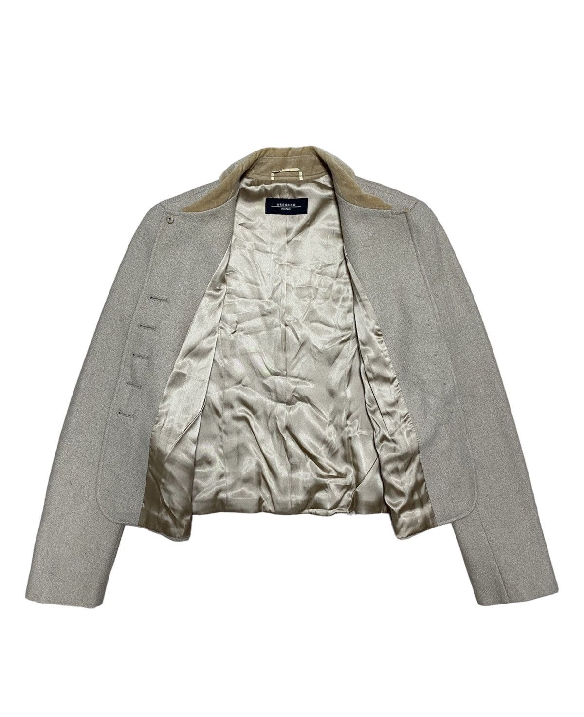 Max Mara × Vintage Blazer Max Mara vintage Size S / US 4 / IT 40 - 2 Thumbnail