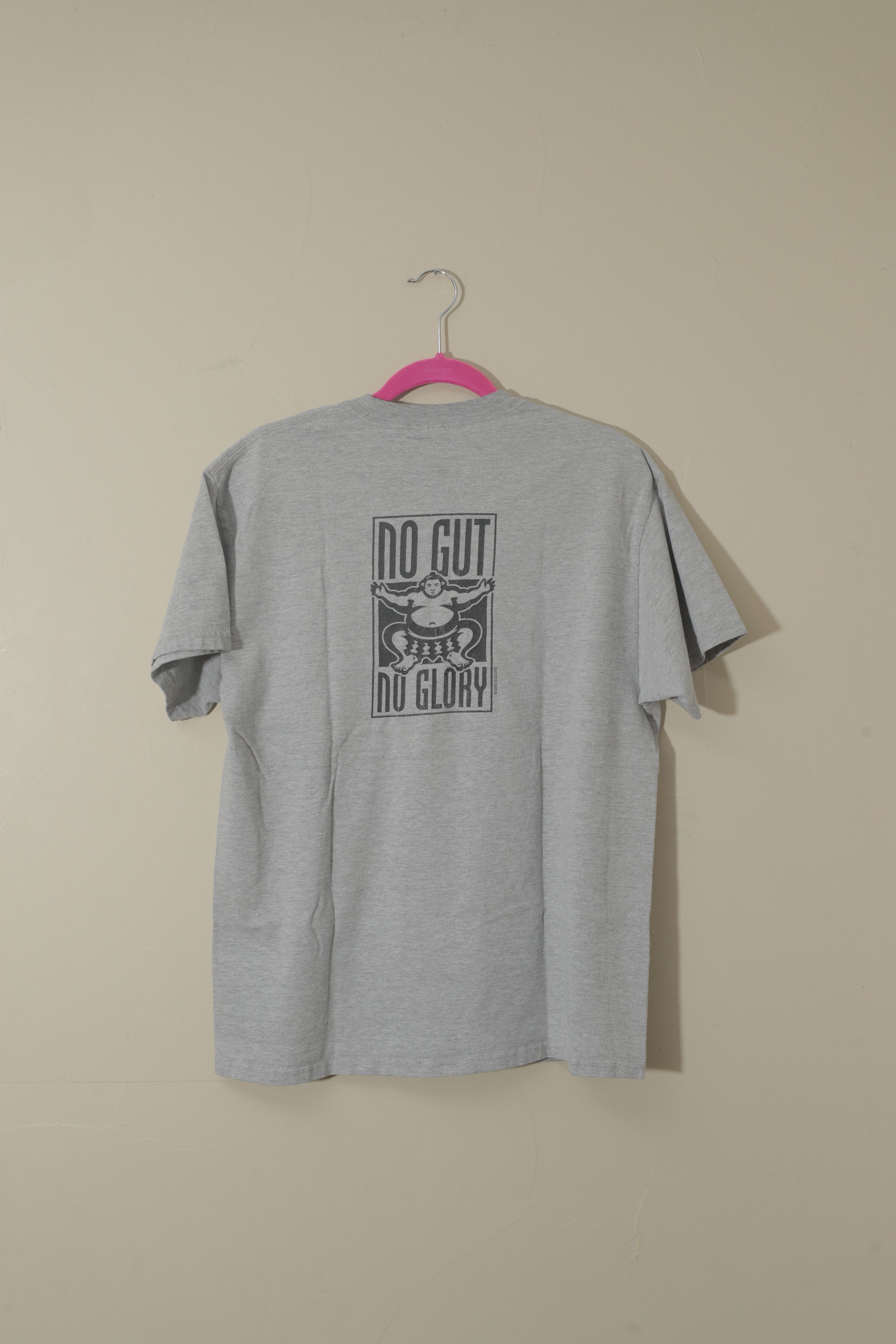 Vintage Big Sumo Tee Shirt Company No Gut No Glory 2003 Shirt Size US L / EU 52-54 / 3 - 2 Thumbnail