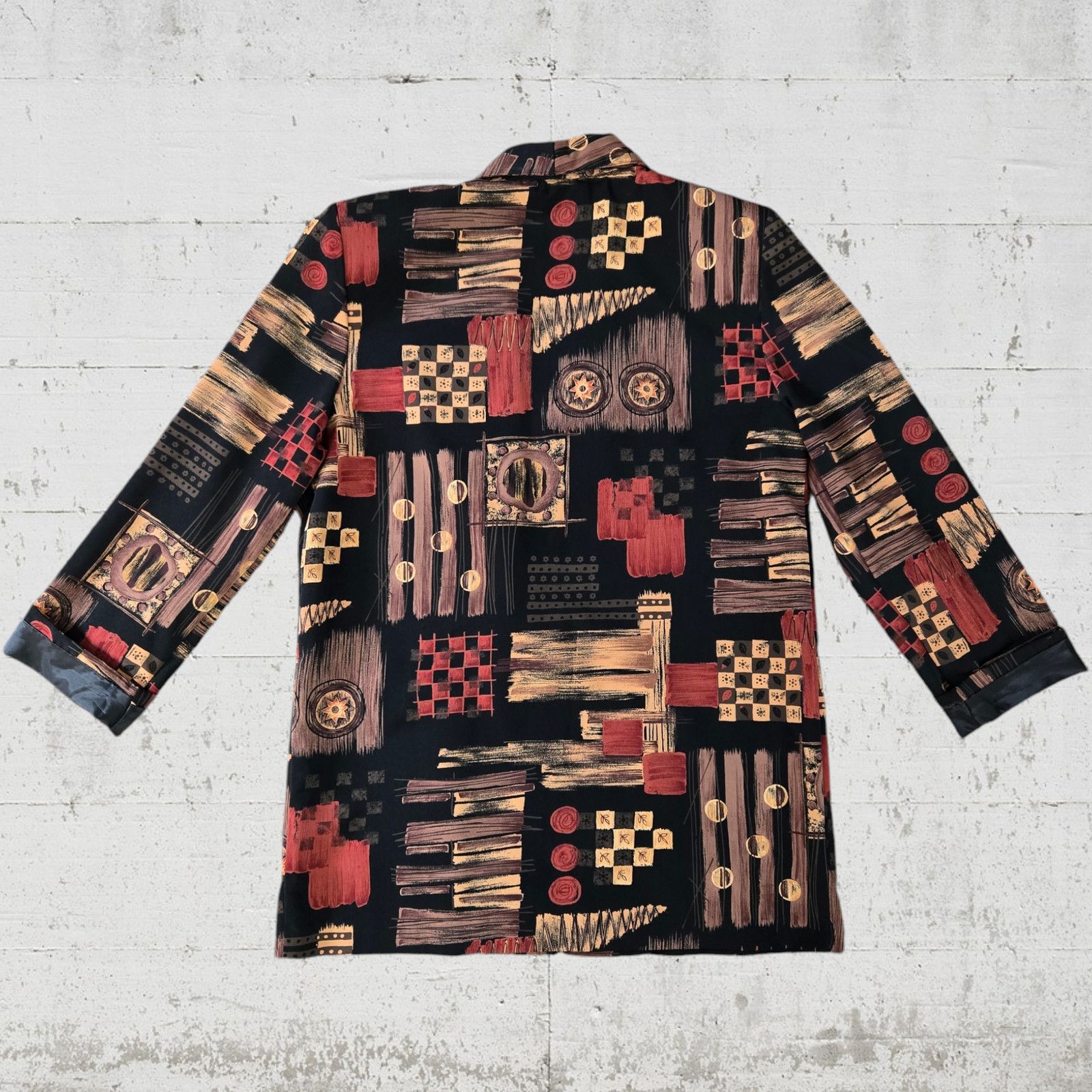 Vintage Vintage Wearable Art Single Breasted Blazer Size Small Size S / US 4 / IT 40 - 7 Thumbnail