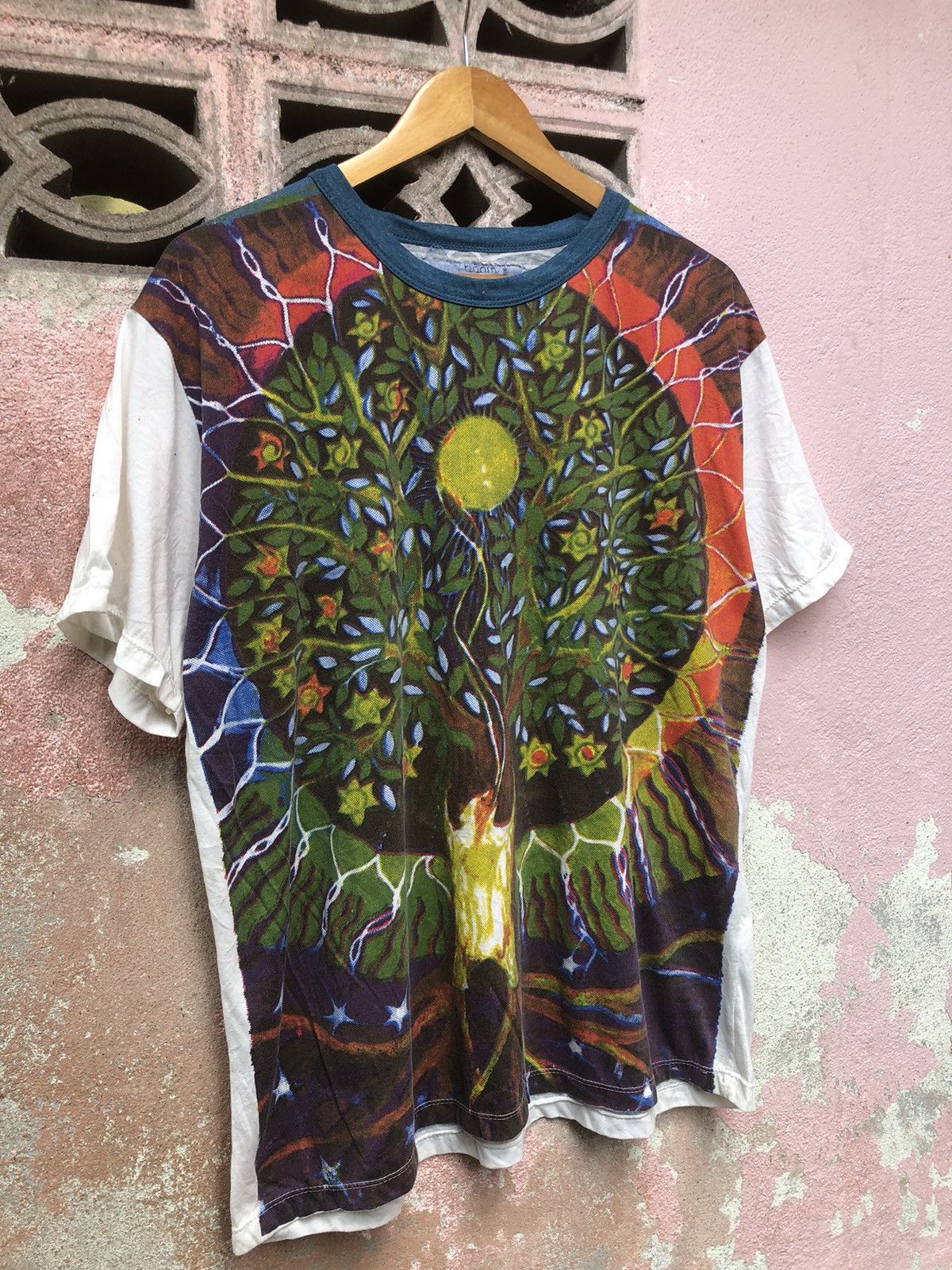 Japanese Brand OVP Weed Magical Tree Mirror Tshirt Size US XL / EU 56 / 4 - 3 Thumbnail