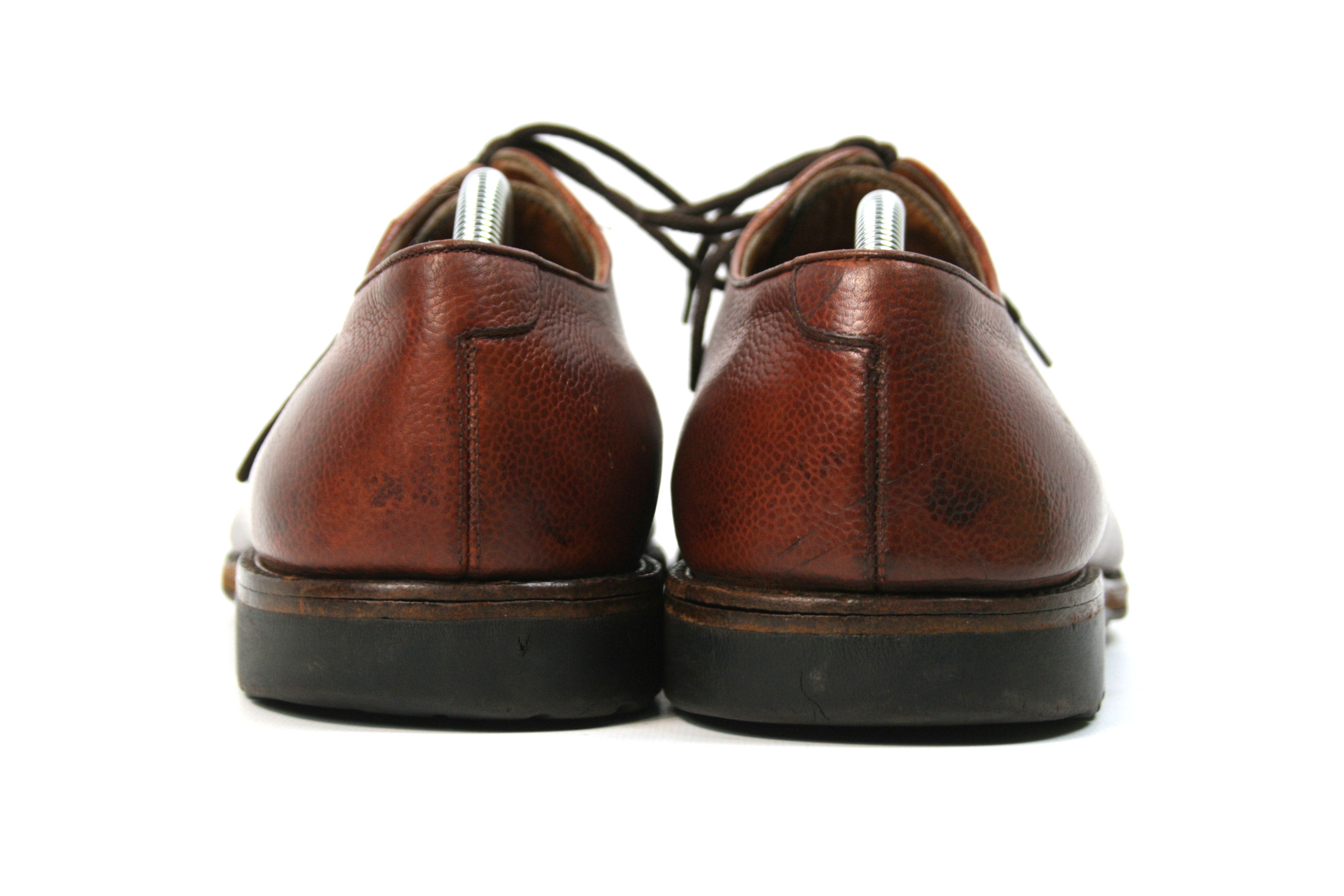 Salvatore Ferragamo 00S Grain Leather Derby Vintage Size US 10 / EU 43 - 12 Thumbnail