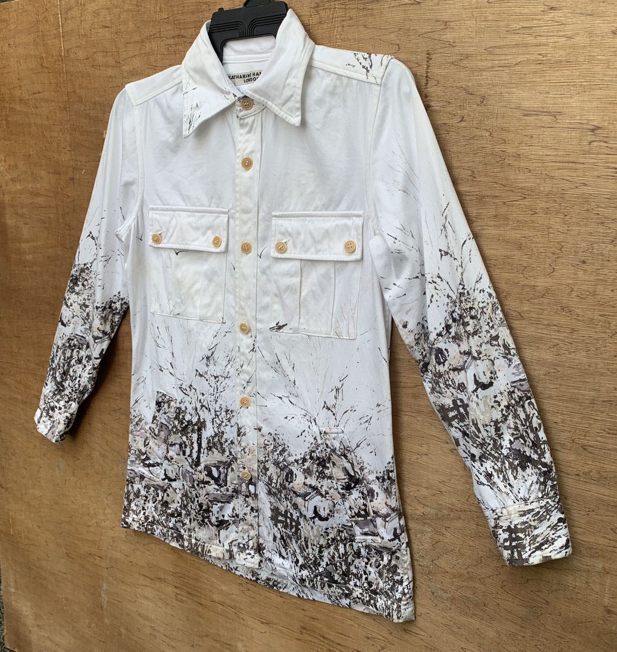 Katharine Hamnett London Katharine Hamnett London View Print Button Ups Shirt Size US M / EU 48-50 / 2 - 7 Thumbnail