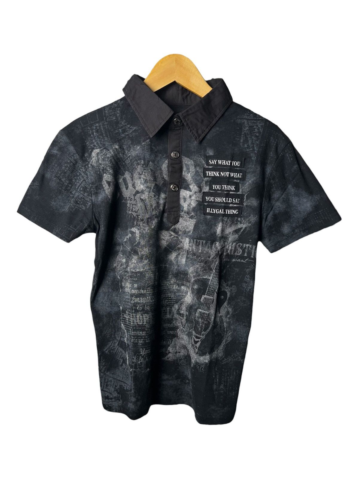 In The Attic In The Attic Poem Polo Shirt Vkei Lgb If Six Was Nine Style Size US M / EU 48-50 / 2 - 1 Thumbnail