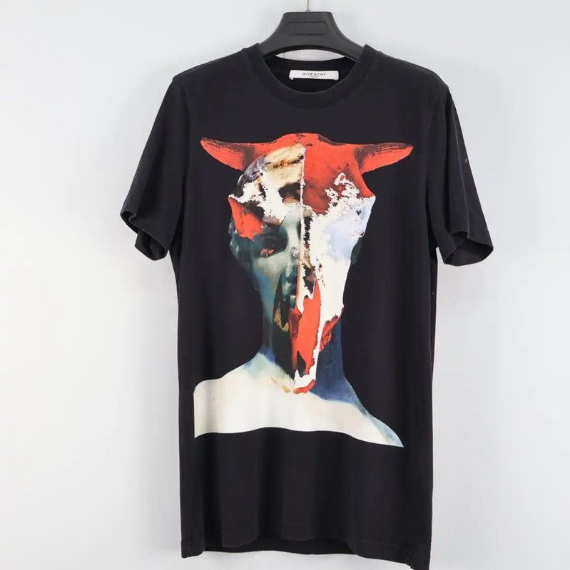 Givenchy Givenchy Black Graphic Men's T-Shirt 0089 Size US XS / EU 42 / 0 - 1 Thumbnail