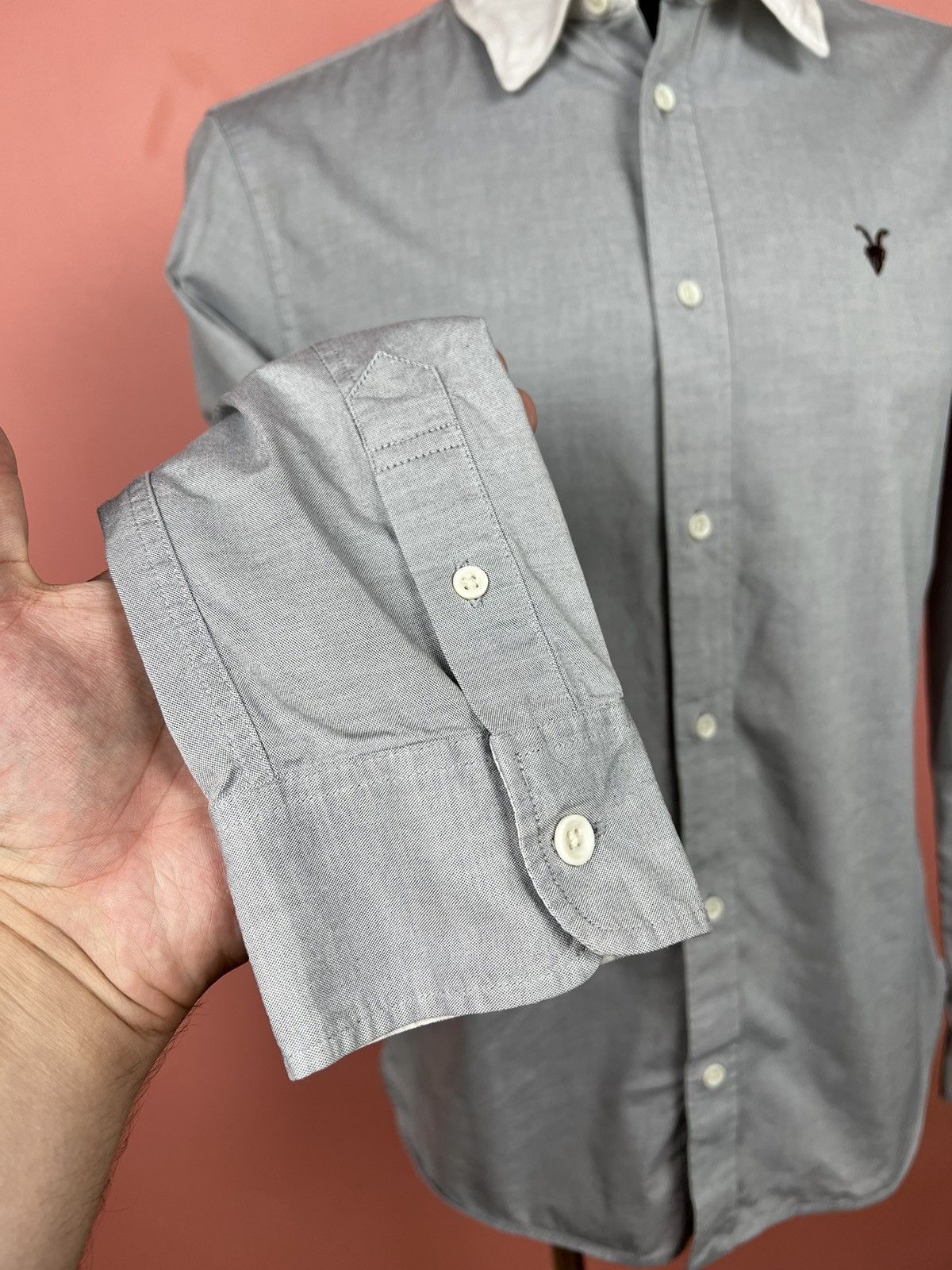 Allsaints Allsaints hype shirt vintage logo classic button ups Size US M / EU 48-50 / 2 - 3 Thumbnail