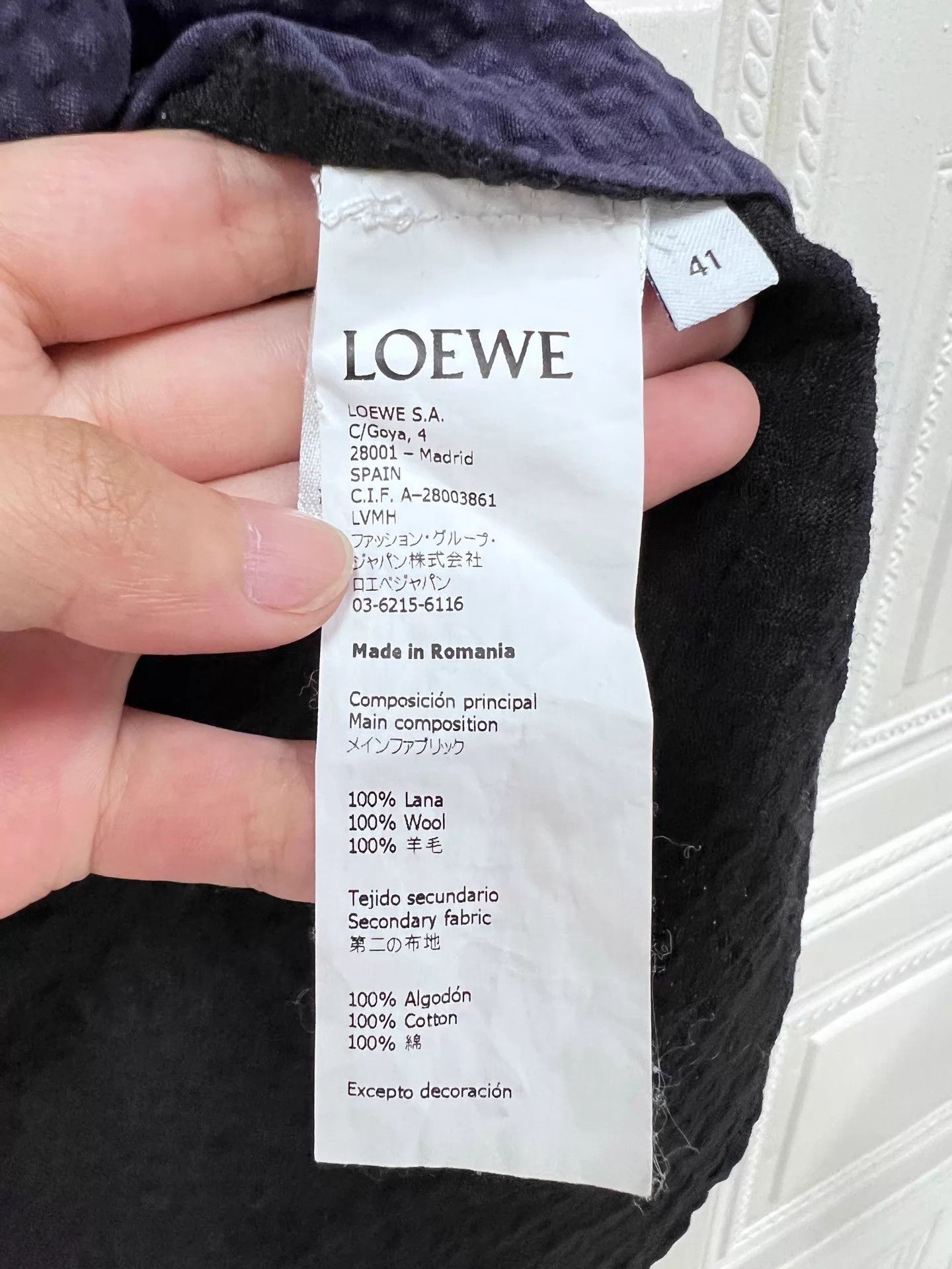 Loewe Loewe Seersucker Hooded Shirt Jacket 41 Size US L / EU 52-54 / 3 - 4 Thumbnail