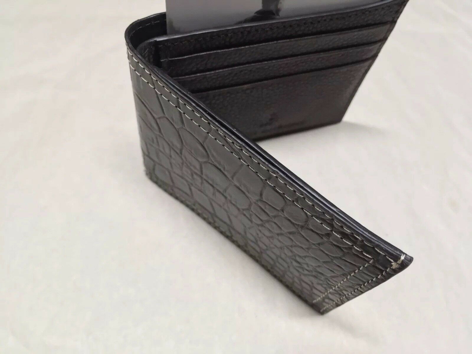 Martin Dingman Martin Dingman Handmade Alligator Grain Leather Wallet Size ONE SIZE - 3 Thumbnail
