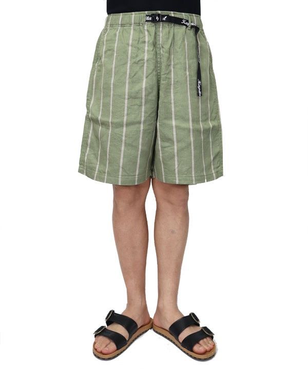 Kapital Kapital Linen Phillies Stripe Easy Shorts size 2 Size US 32 / EU 48 - 1 Thumbnail
