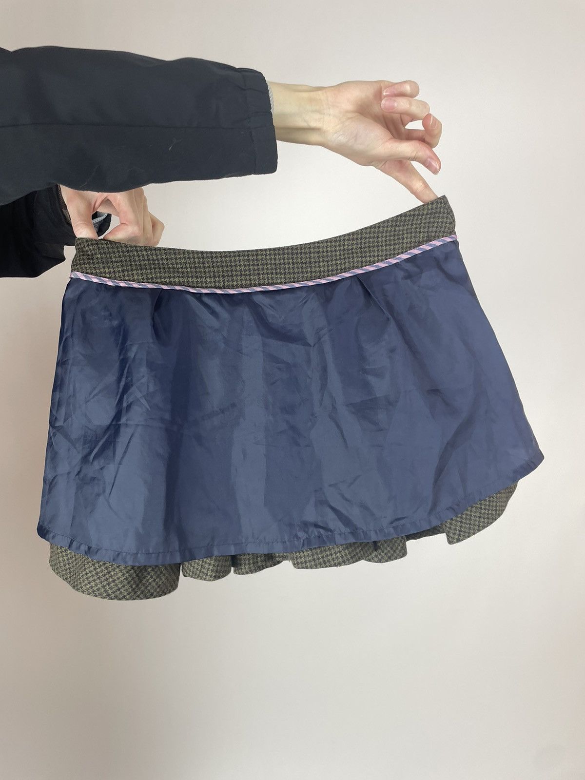 Jack Wills × Vintage Jack Wills Wool pleated mini skirt Womens size 8 Size 27" / US 4 / IT 40 - 18 Thumbnail