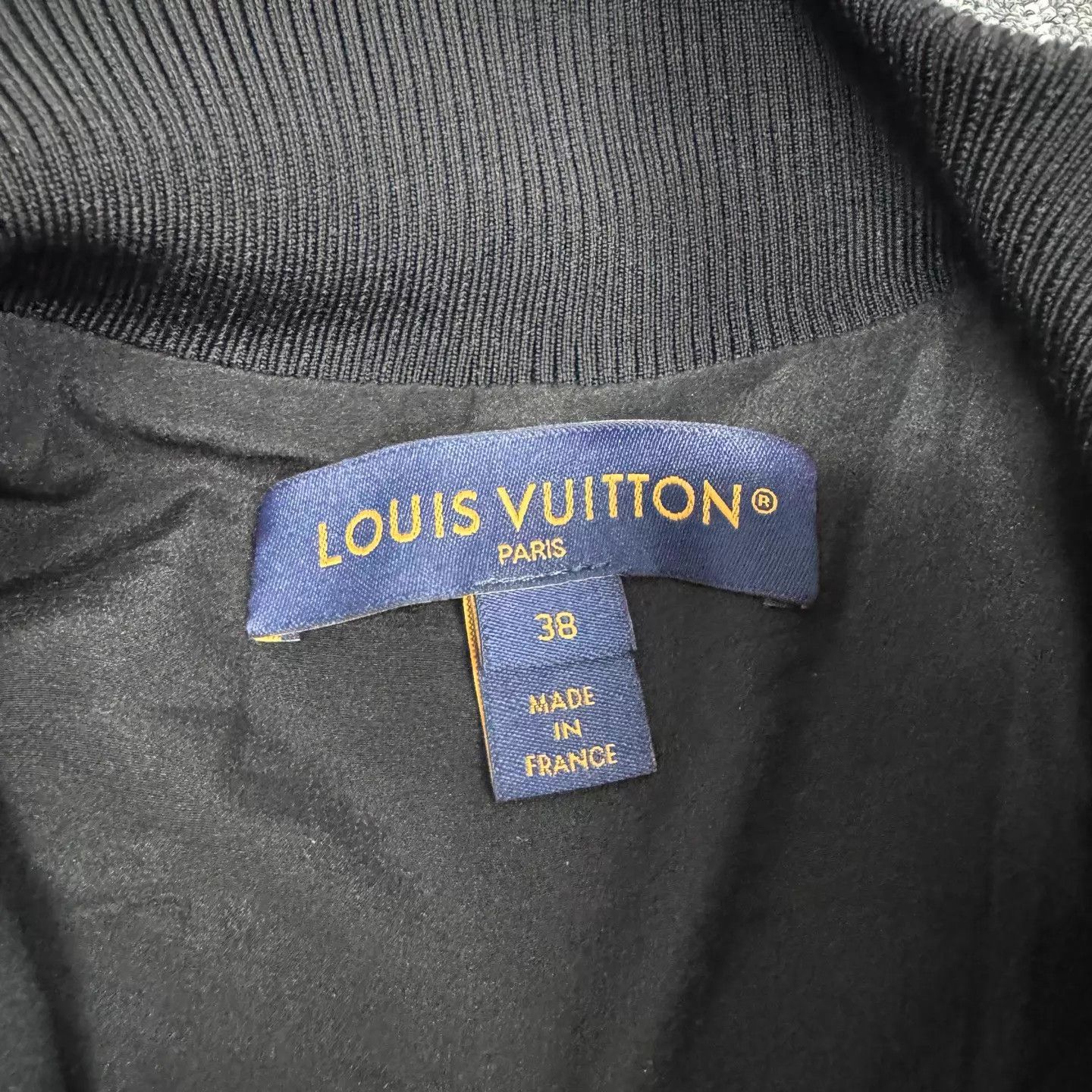 Louis Vuitton LV Black All-Over Monogram Jacket Size 38 Size S / US 4 / IT 40 - 5 Thumbnail
