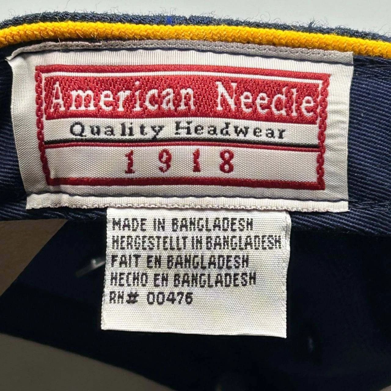 American Needle Vintage California Golden Bears Hat Men NCAA Snap Back Cap Size ONE SIZE - 3 Thumbnail