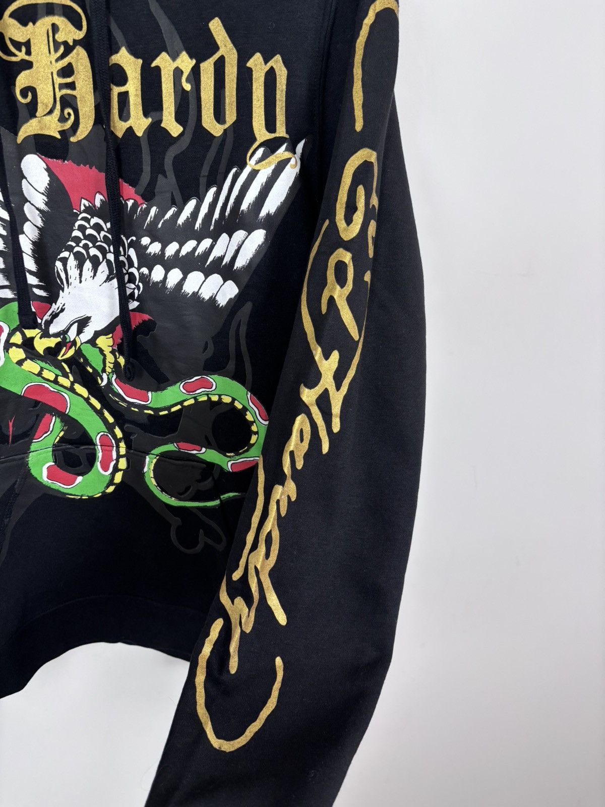 Ed Hardy Ed Hardy NWT Men’s Y2K Black Big Logo Tattoo Hoodie Size US S / EU 44-46 / 1 - 12 Thumbnail