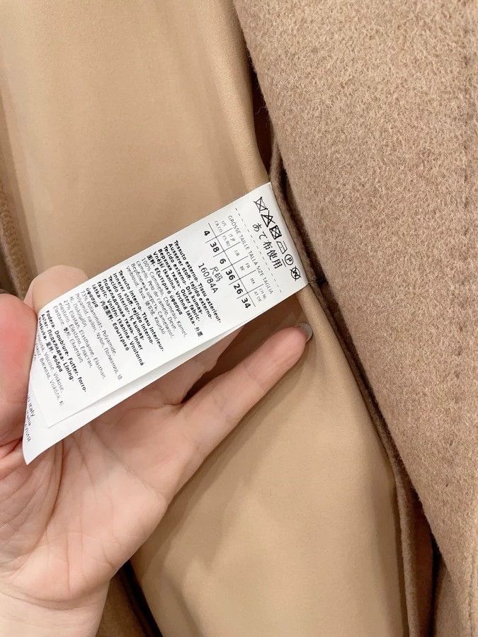 Max Mara Max Mara Classic Camel Double Breasted Coat Size S / US 4 / IT 40 - 5 Thumbnail
