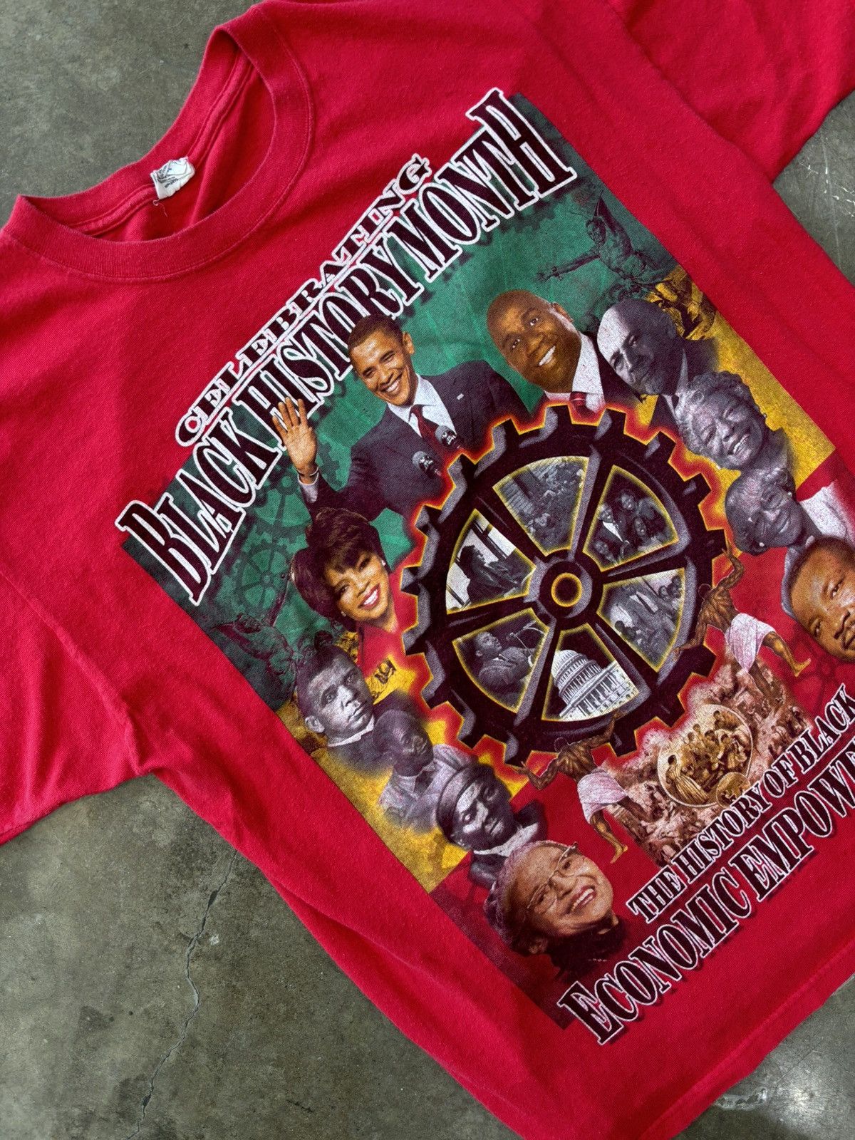 Vintage Vintage Black History Month Empowerment Obama MLK Tee Large Size US L / EU 52-54 / 3 - 1 Thumbnail
