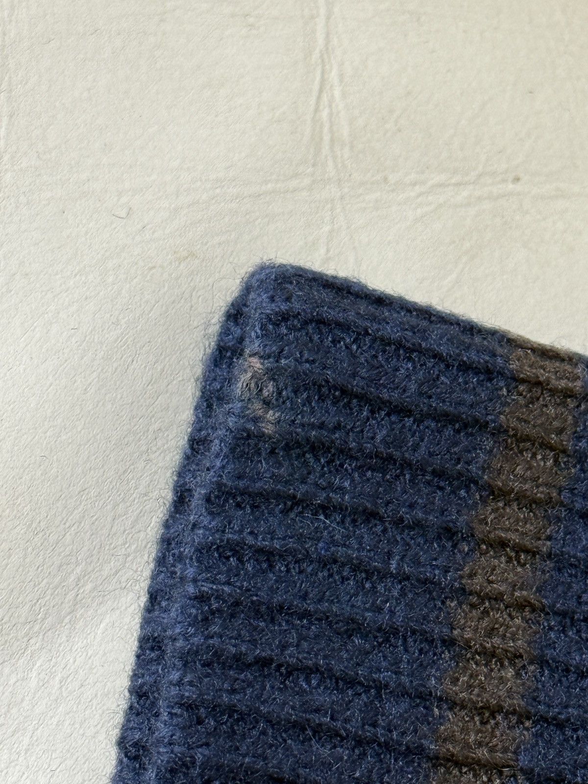 Kangol Vintage Kangol Blue Striped Beanie Hat Size ONE SIZE - 9 Thumbnail