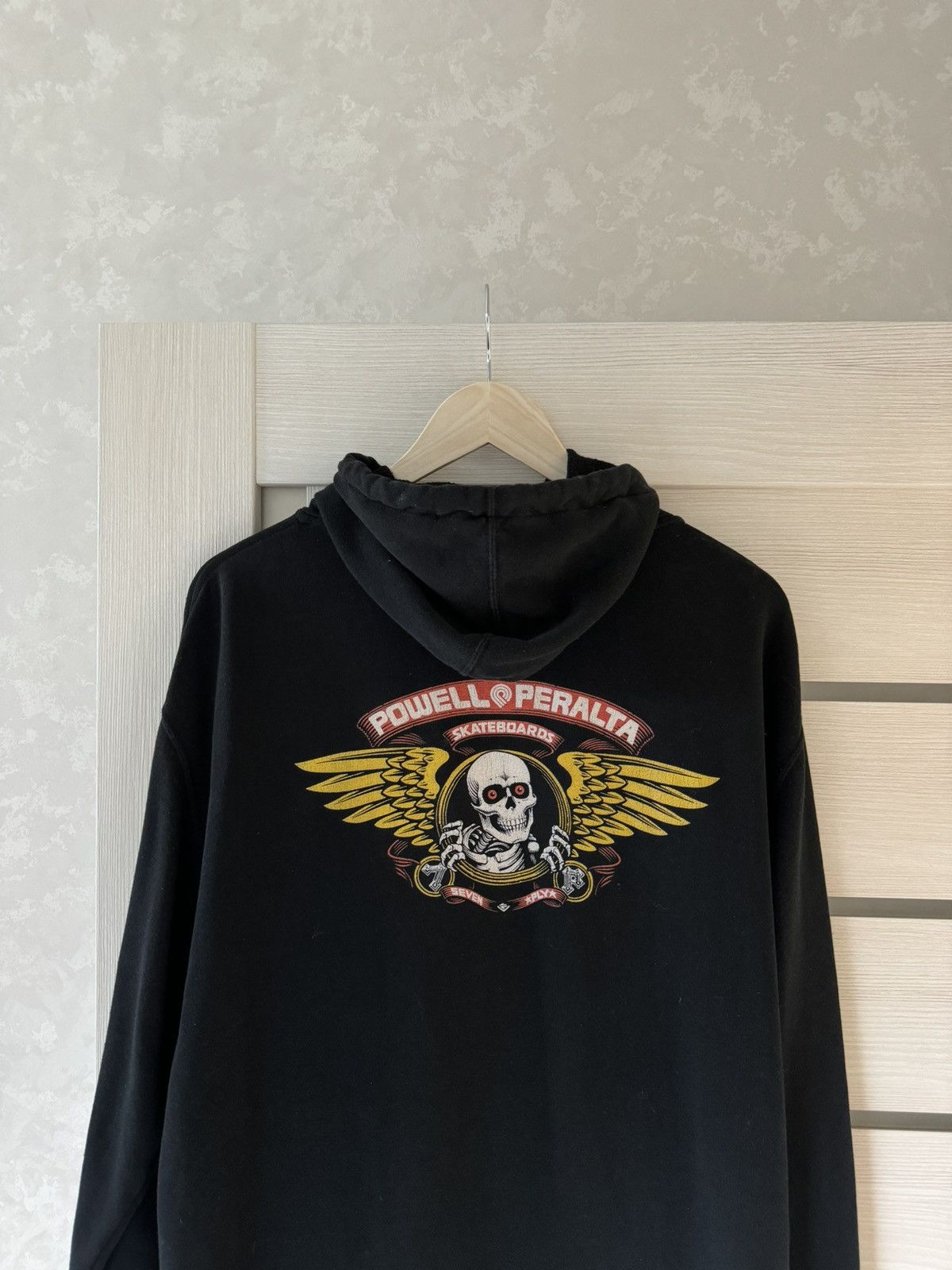 Powell Peralta × Stussy × Thrasher Powel Peralta Vintage Rare Logo Zip Hoodie Size US XL / EU 56 / 4 - 3 Thumbnail