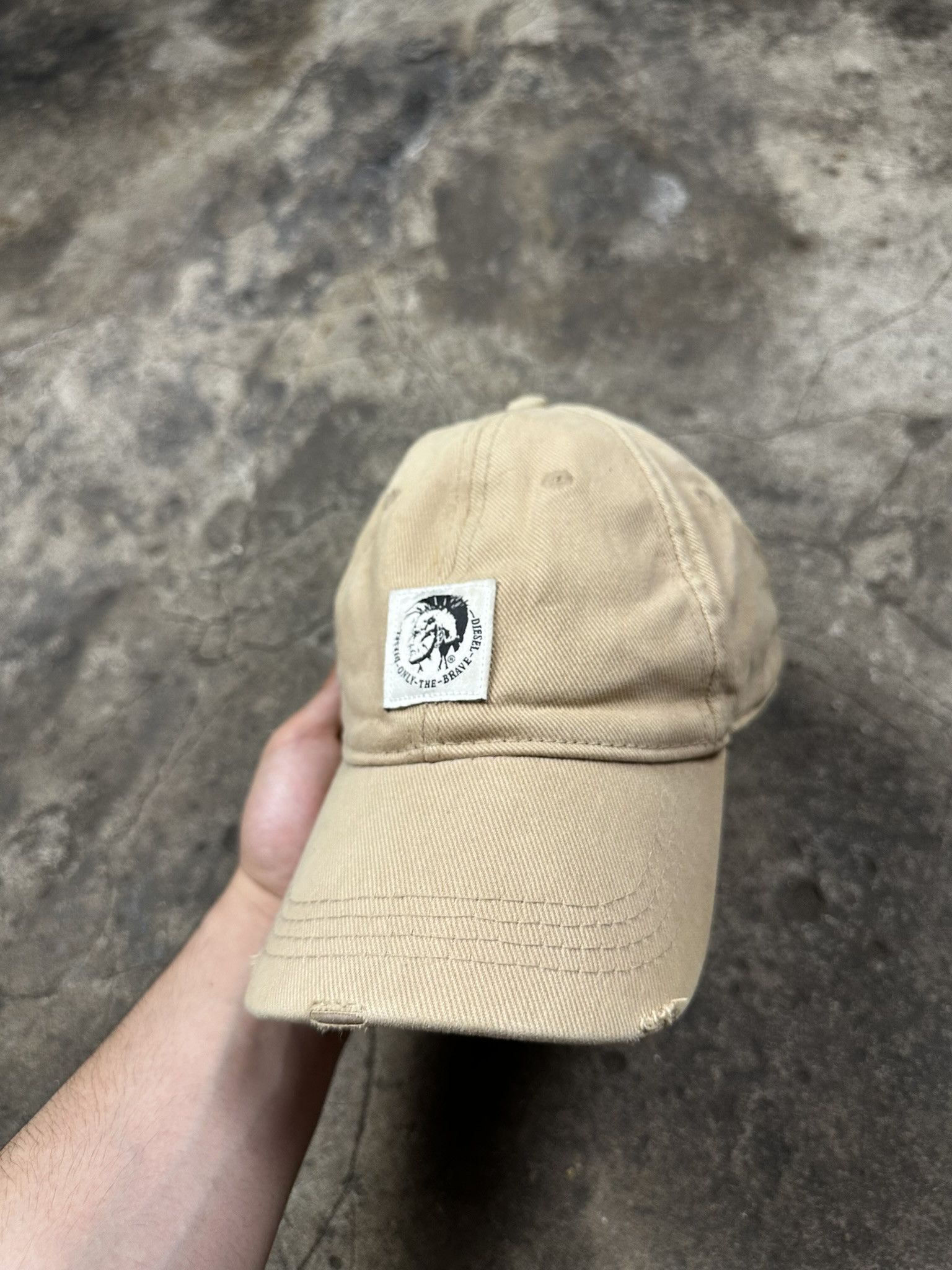 Diesel Vintage Diesel Distressed Punk Logo Y2k Cap 2000s Size ONE SIZE - 2 Thumbnail