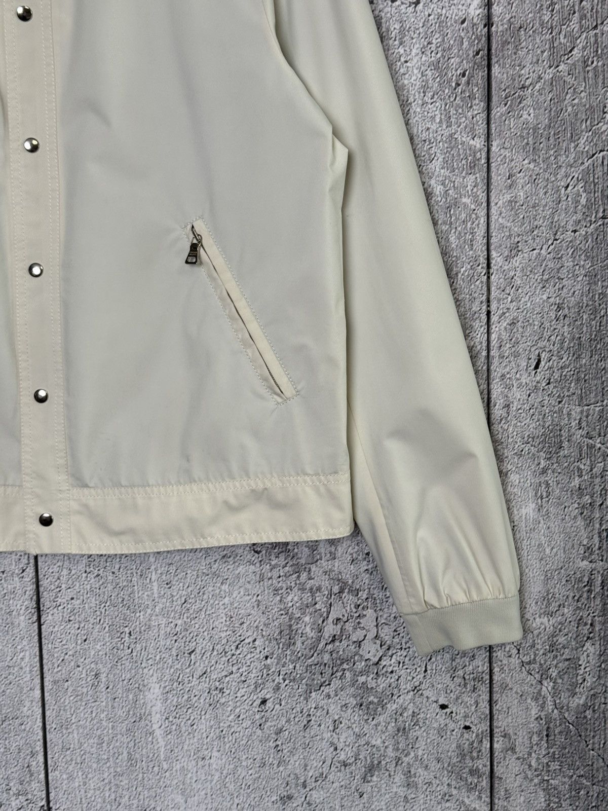 Prada Prada Sport Gore-Tex White Technical Bomber Jacket Size 56 Size US XL / EU 56 / 4 - 10 Thumbnail