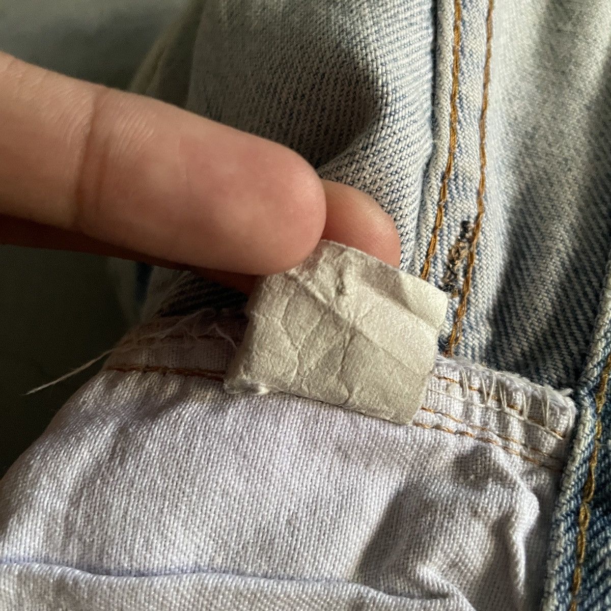 Levi's Rare Vintage 70s Redline Selvedge Levi’s 501 Jeans Size US 29 - 10 Thumbnail