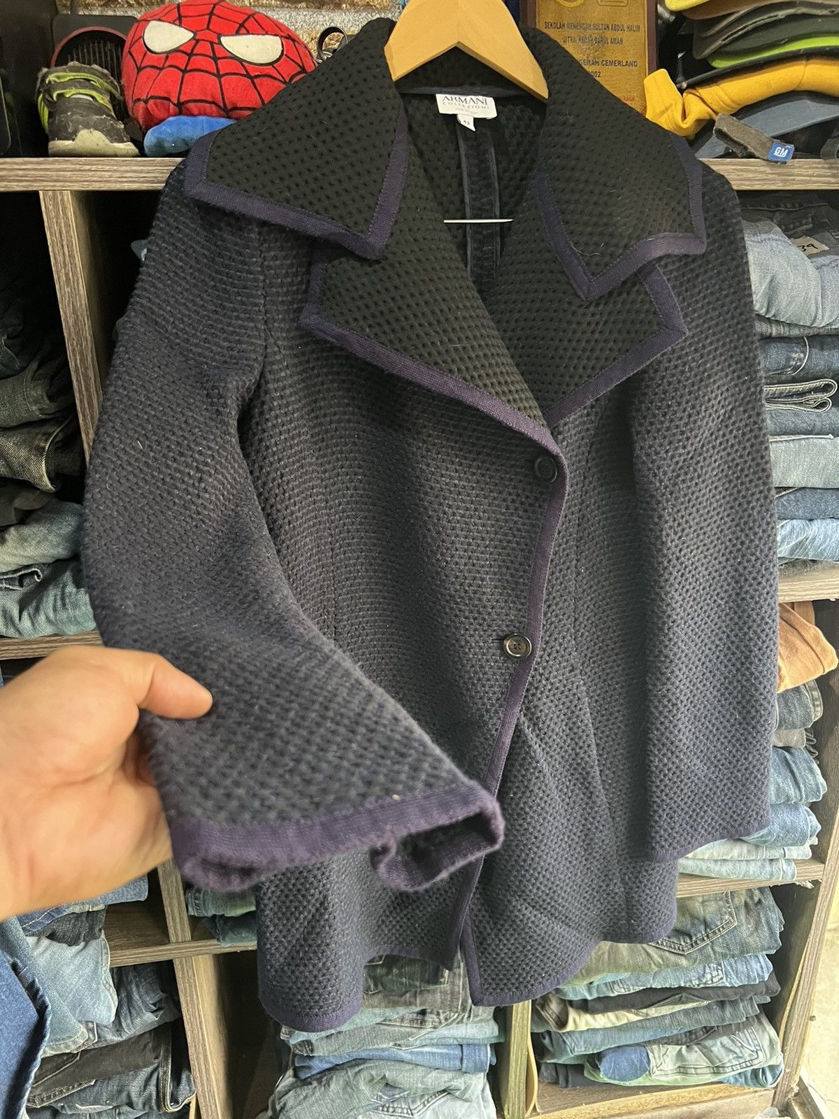 Armani 🔥Armani Collezioni Made in Italy Long Coat Size S / US 4 / IT 40 - 9 Thumbnail