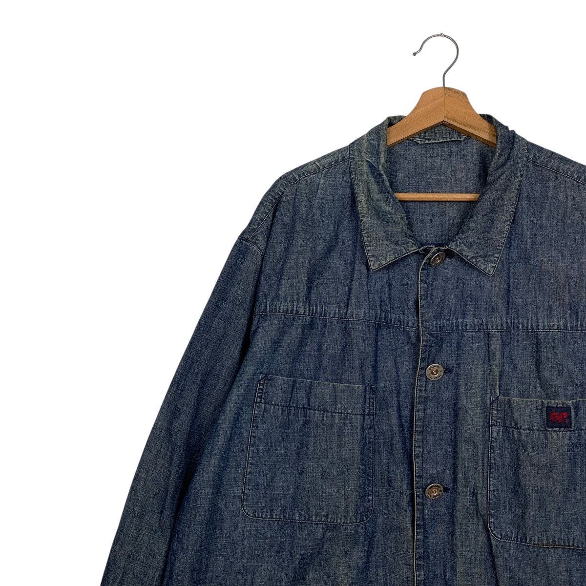 Japanese Brand Japanese Brand Papas Denim Jacket Size US XL / EU 56 / 4 - 6 Thumbnail