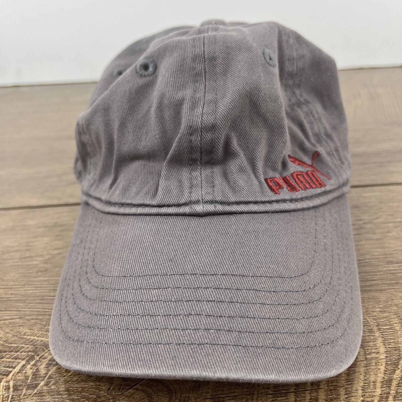 Puma PUMA Gray Hat Puma Gray Hat Adjustable Adult Size Hat Cap Size ONE SIZE - 3 Thumbnail