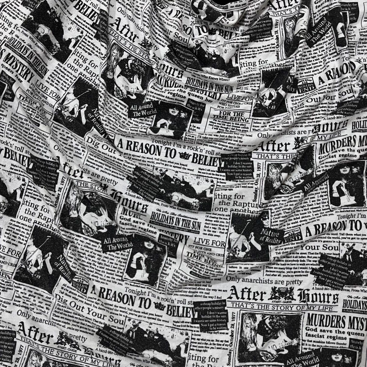 If Six Was Nine × Japanese Brand × Le Grande Bleu (L.G.B.) Defective struct poem anarchy double layer like a hysteric Size US L / EU 52-54 / 3 - 4 Thumbnail