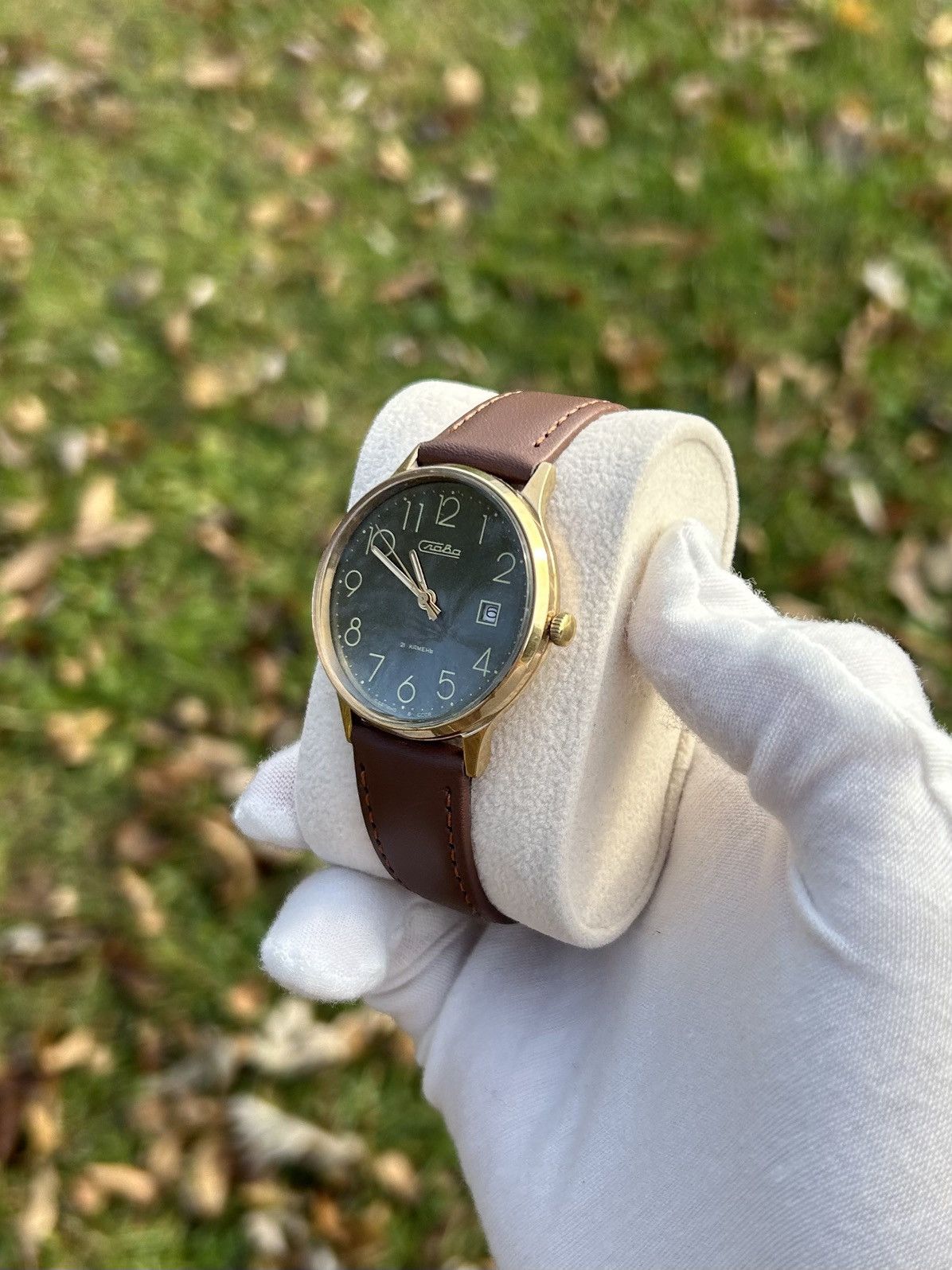 Other Vintage Watch Slava Made In USSR Soviet Mechanical 1980s Size ONE SIZE - 5 Thumbnail